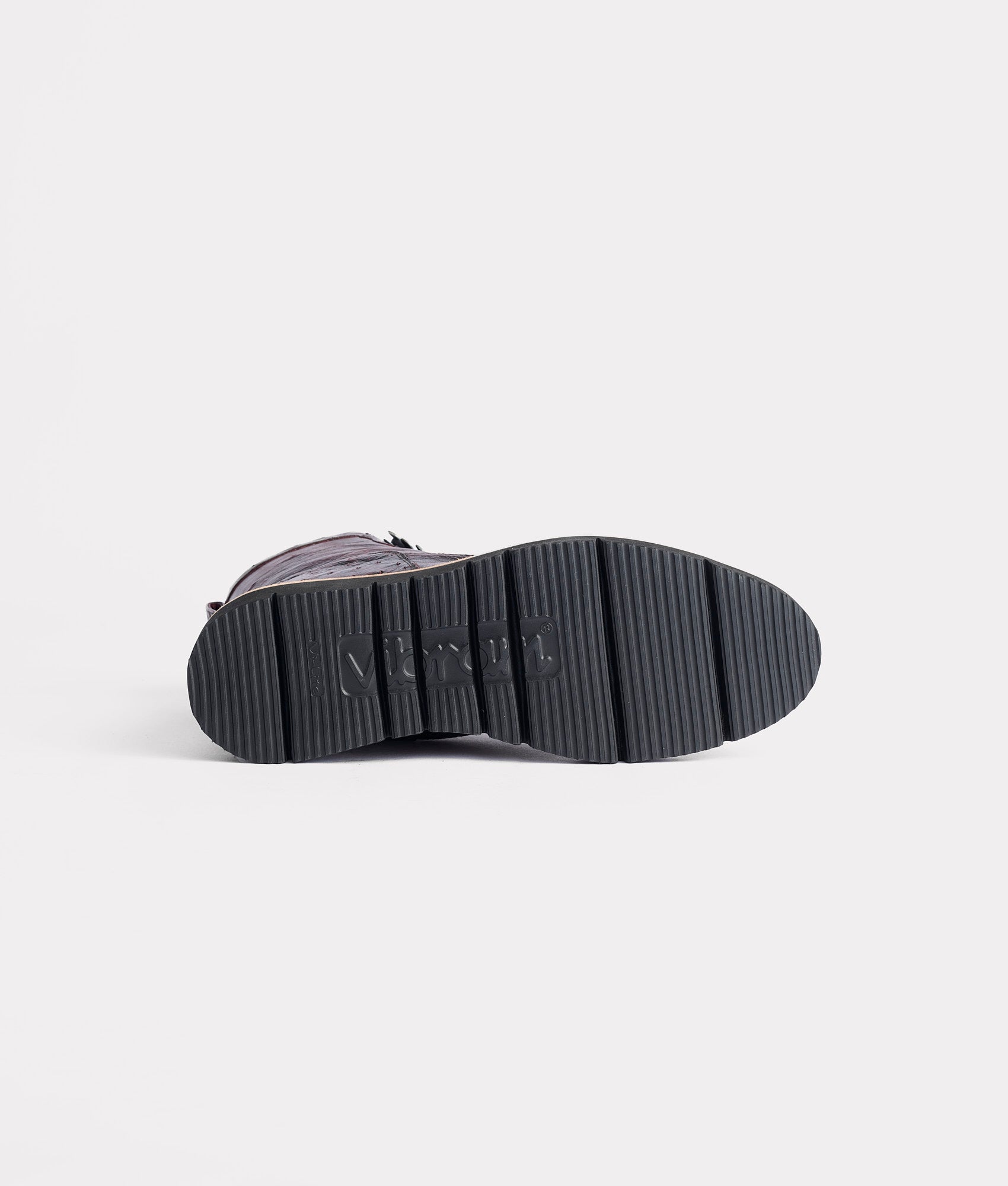 Ridgeline Exotic Lace Up Boot :: Black Cherry - Image 7