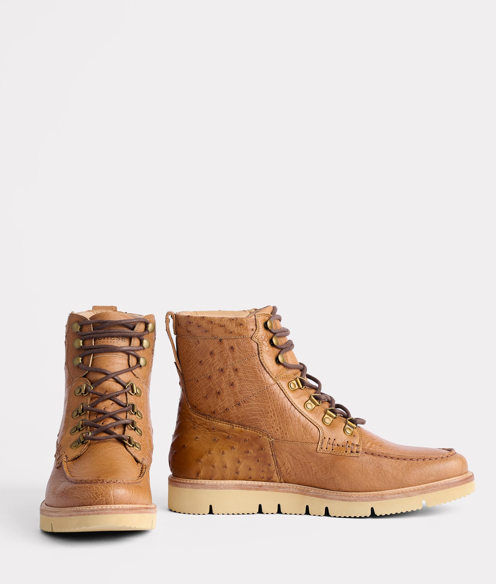 Ridgeline Exotic Lace Up Boot :: Barnwood - Image 2