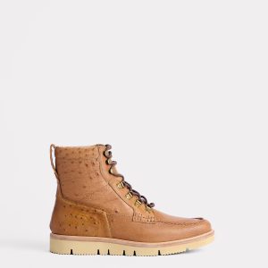 Ridgeline Exotic Lace Up Boot :: Barnwood