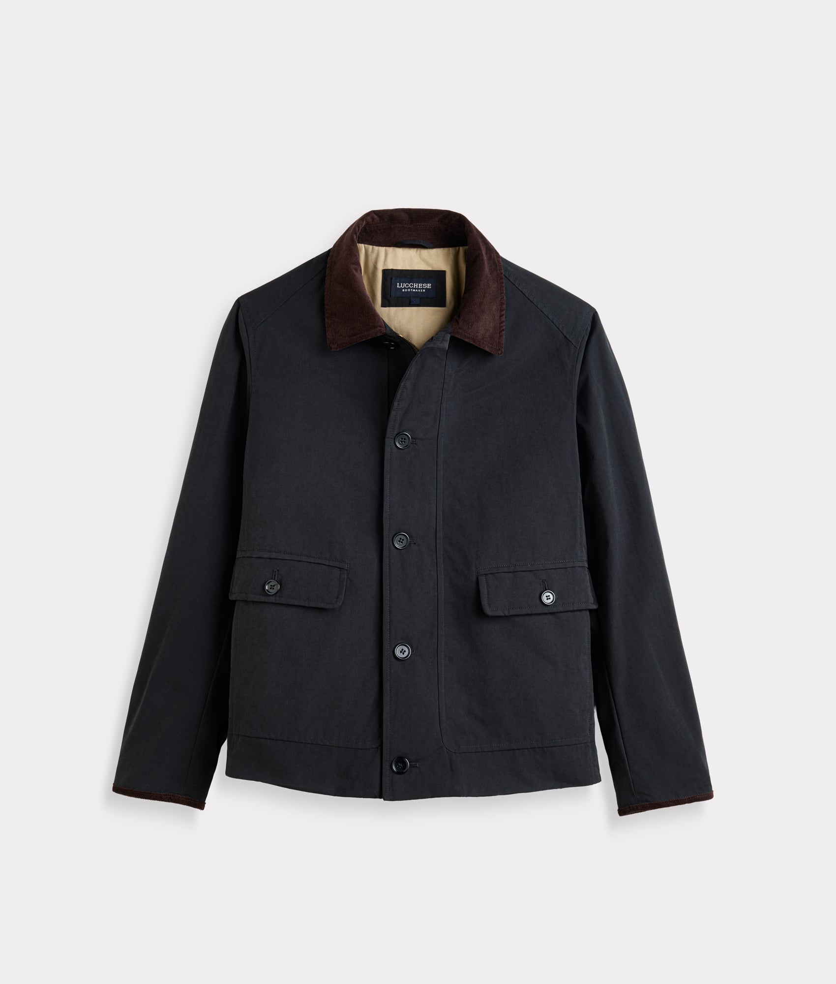 William Peach Cotton Jacket :: Navy