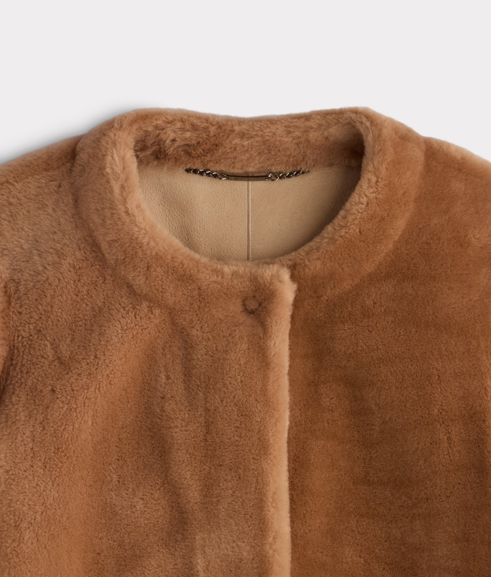 Gabriella Shearling Coat :: Natural - Image 4