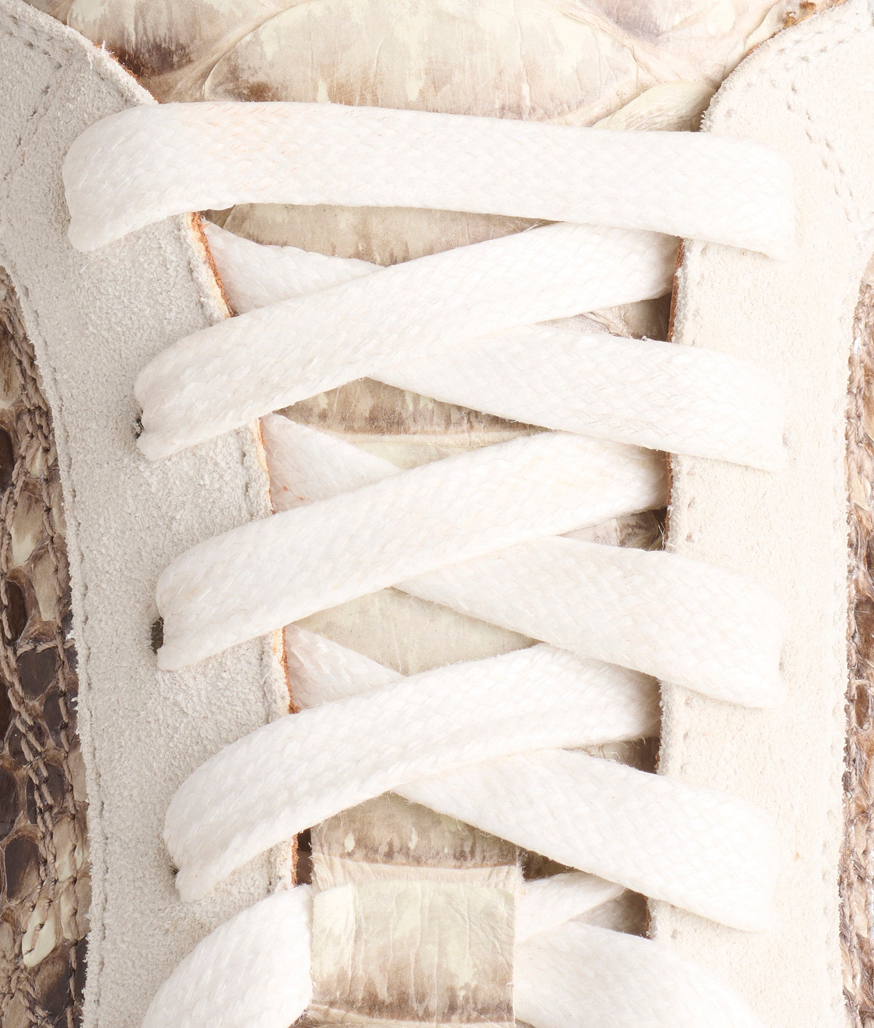 Mosaico Lace Up Sneaker :: White - Image 8