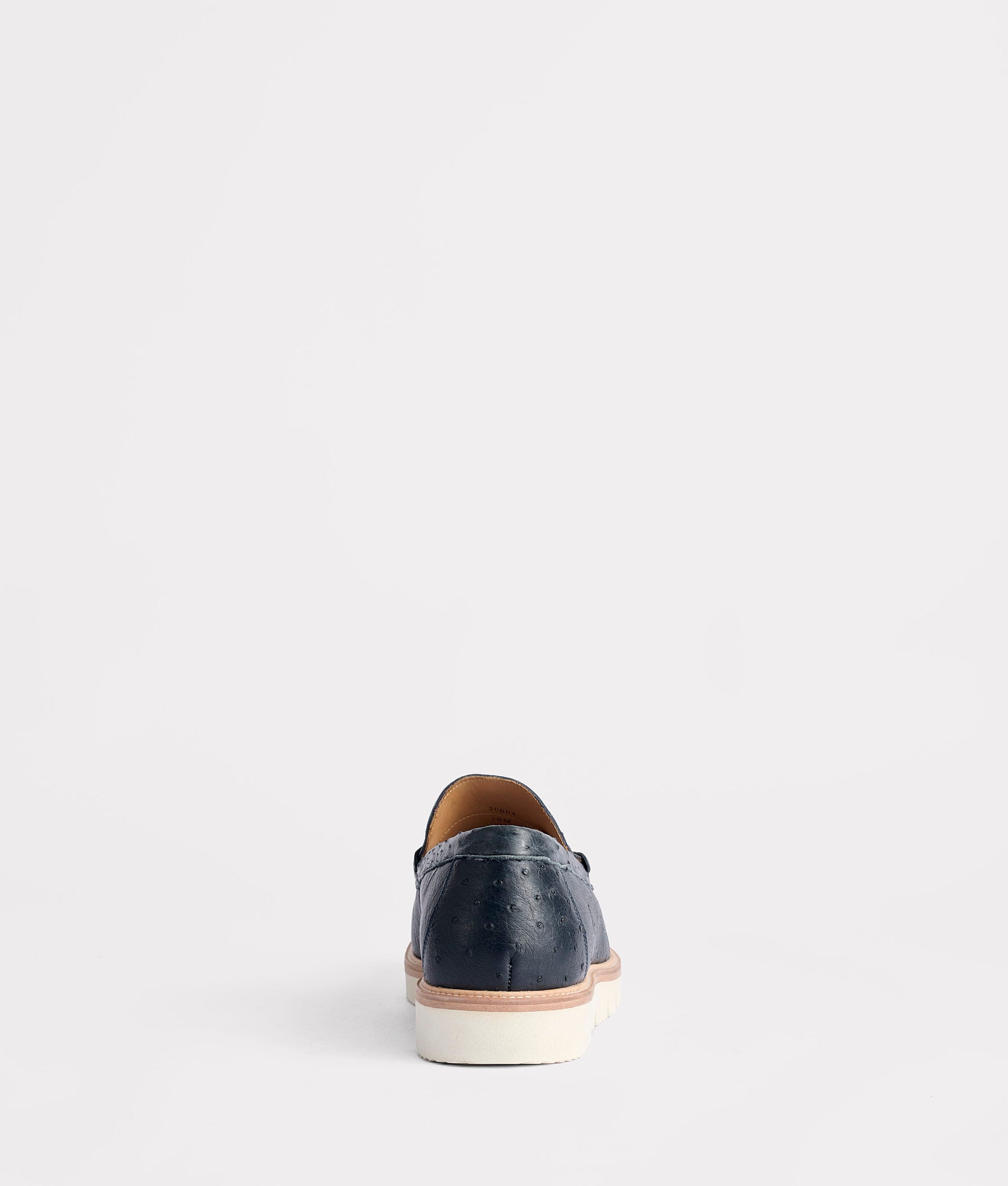 Ridgeline Exotic Penny Loafer :: Navy - Image 4