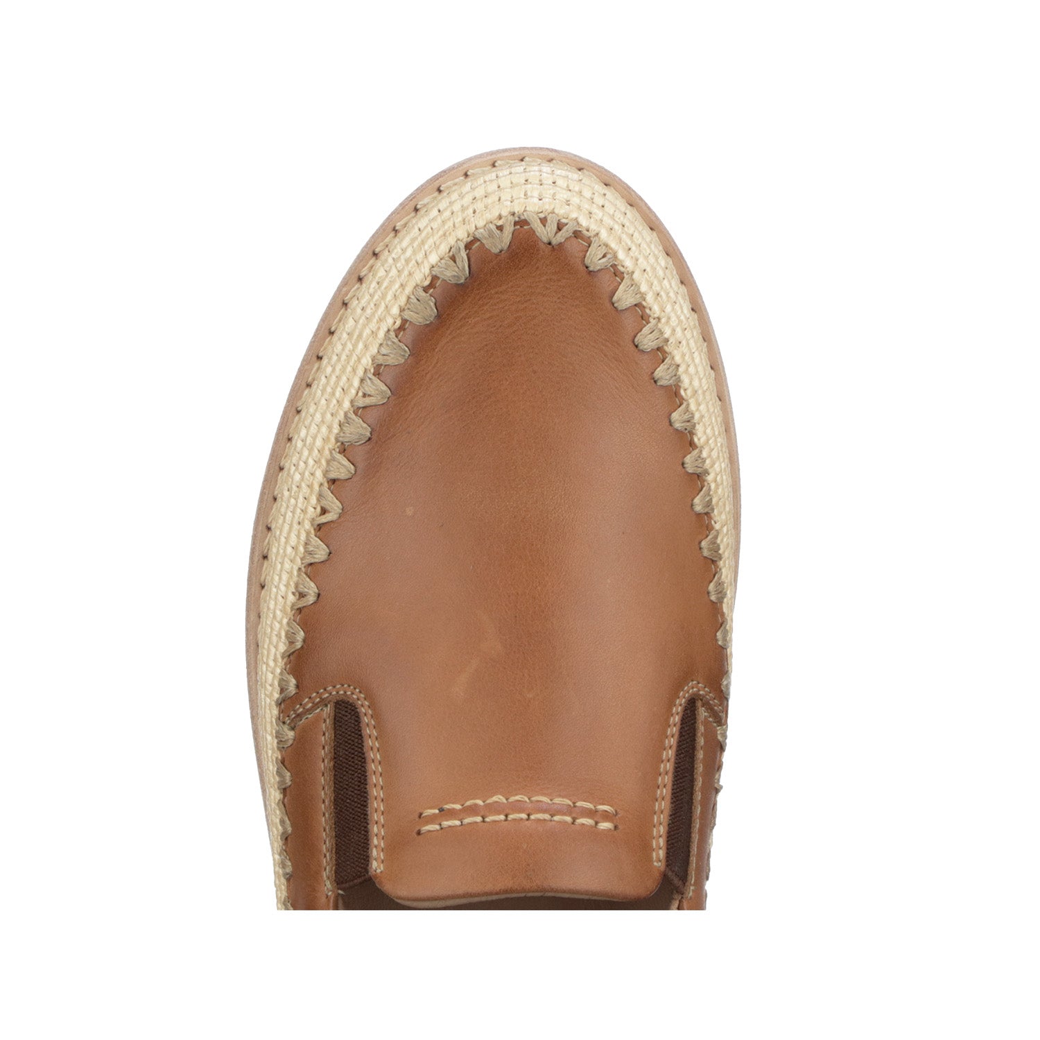 Raffia Slip On :: Brown - Image 2