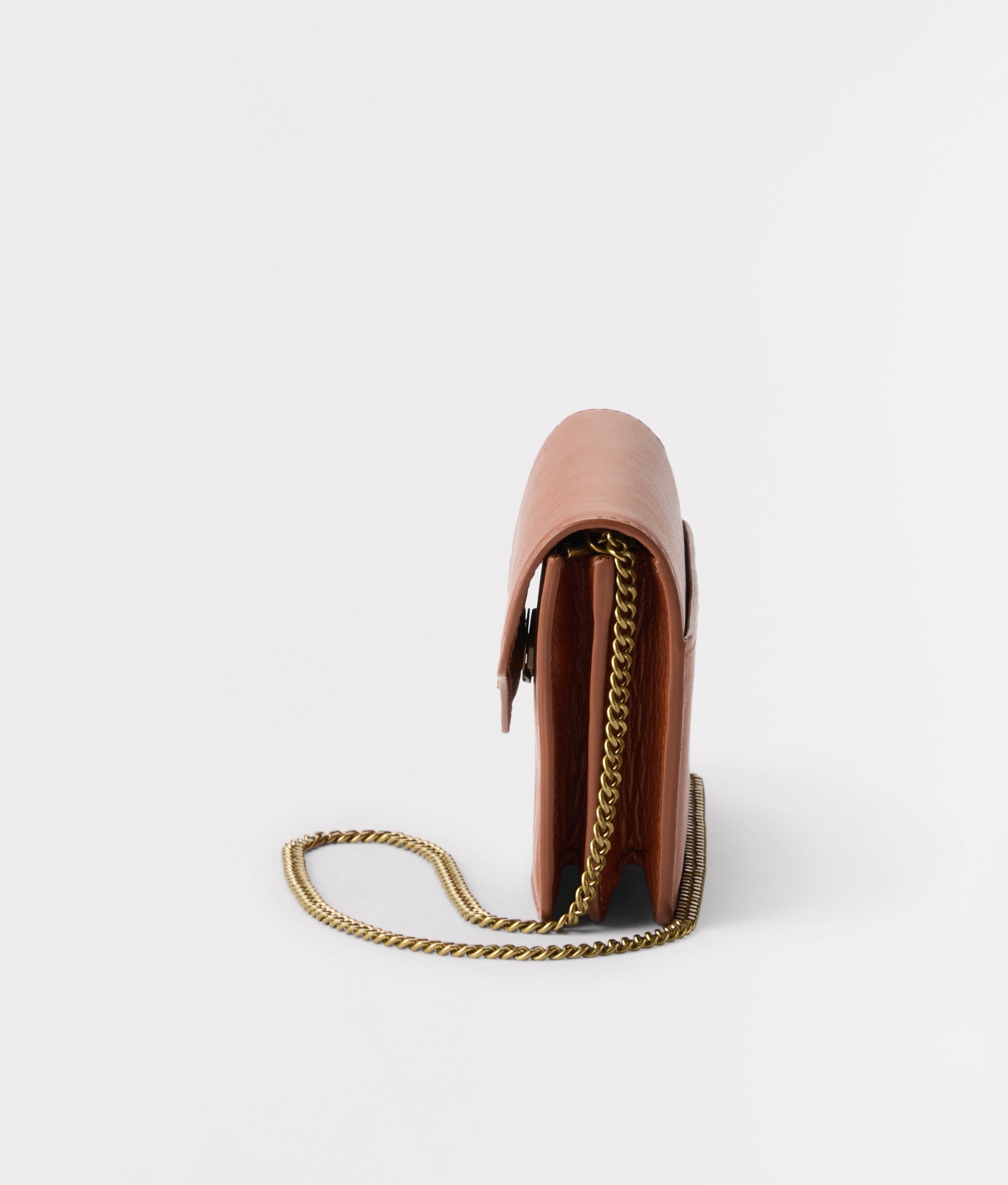 Bridget Long Wallet On A Chain :: Brown - Image 5
