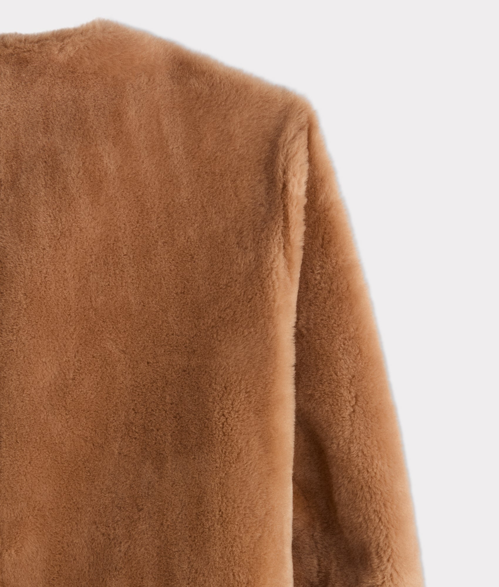 Gabriella Shearling Coat :: Natural - Image 7