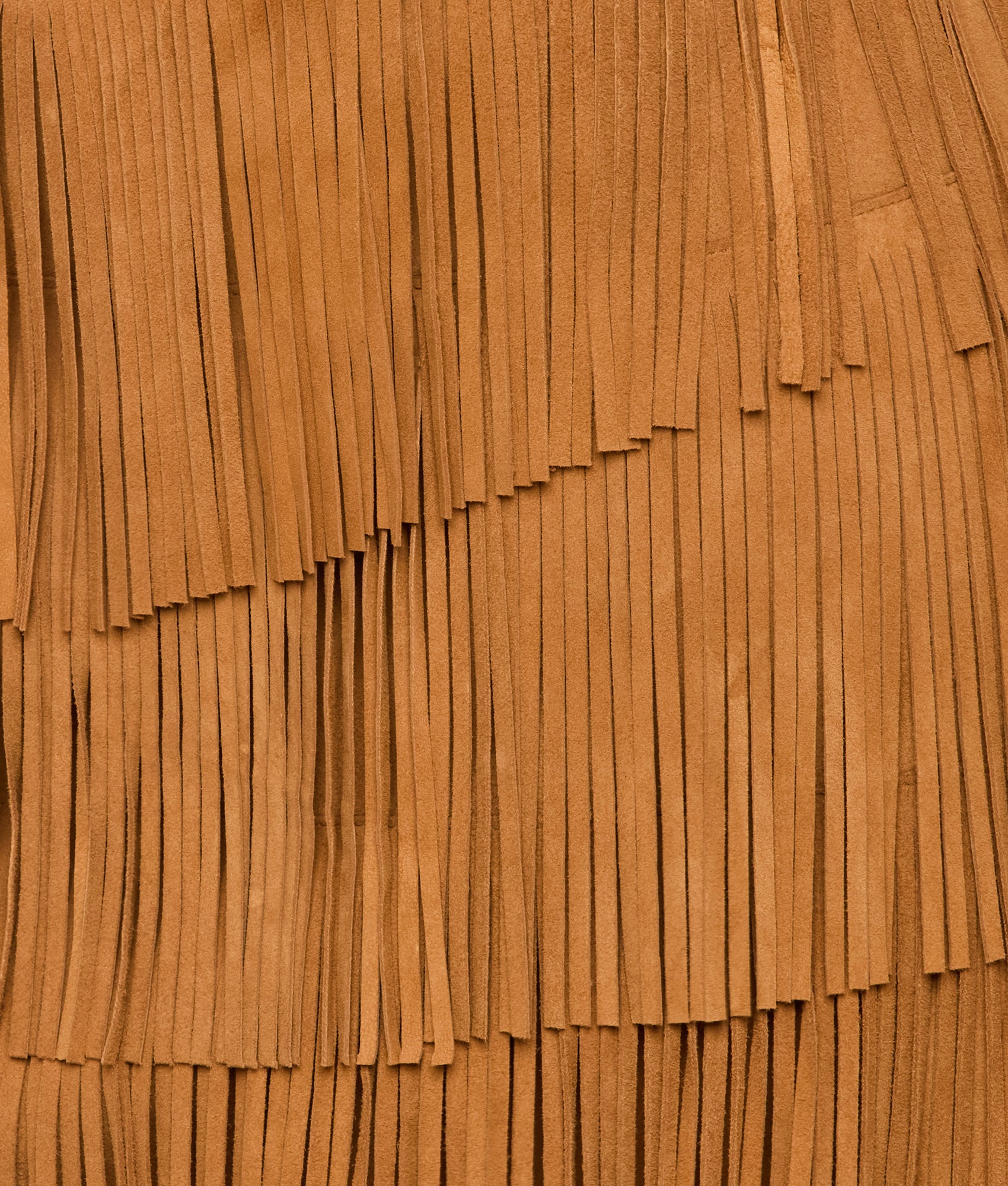 Annabelle Fringe Skirt :: Cinnamon - Image 4