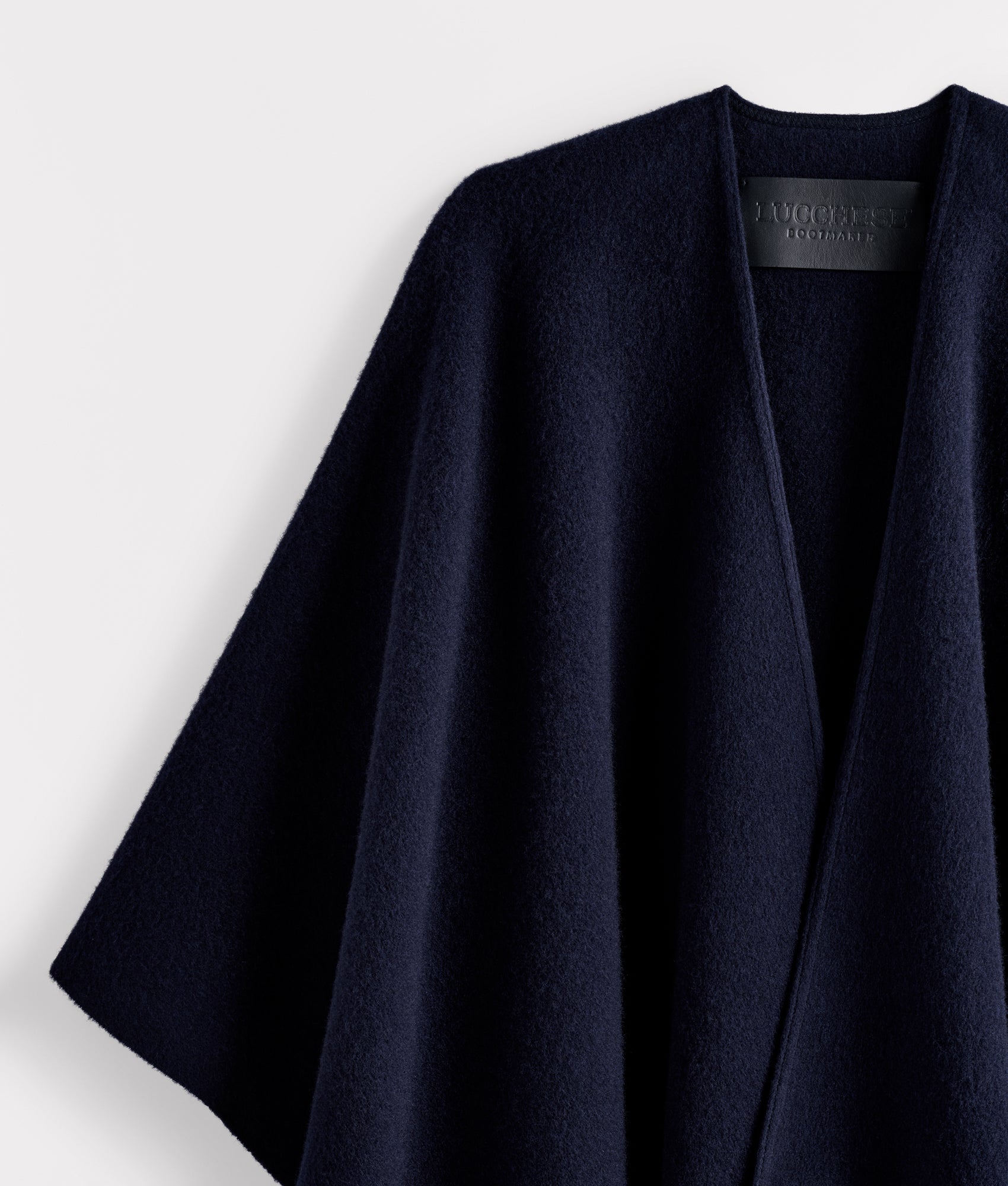 Wynonna Wool Wrap :: Navy - Image 3