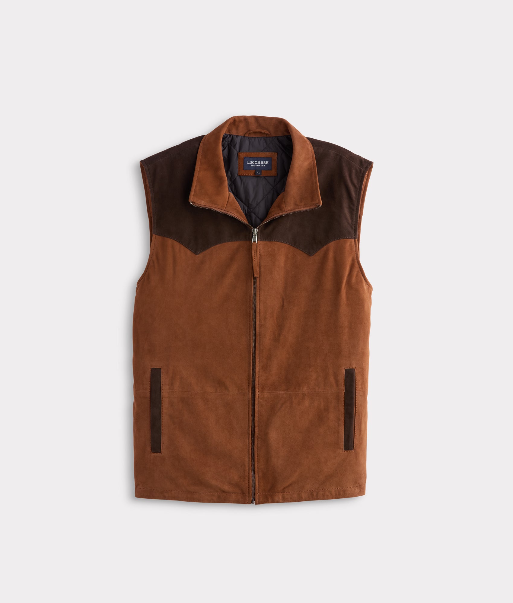 Rit Two-Tone Vest :: Brown