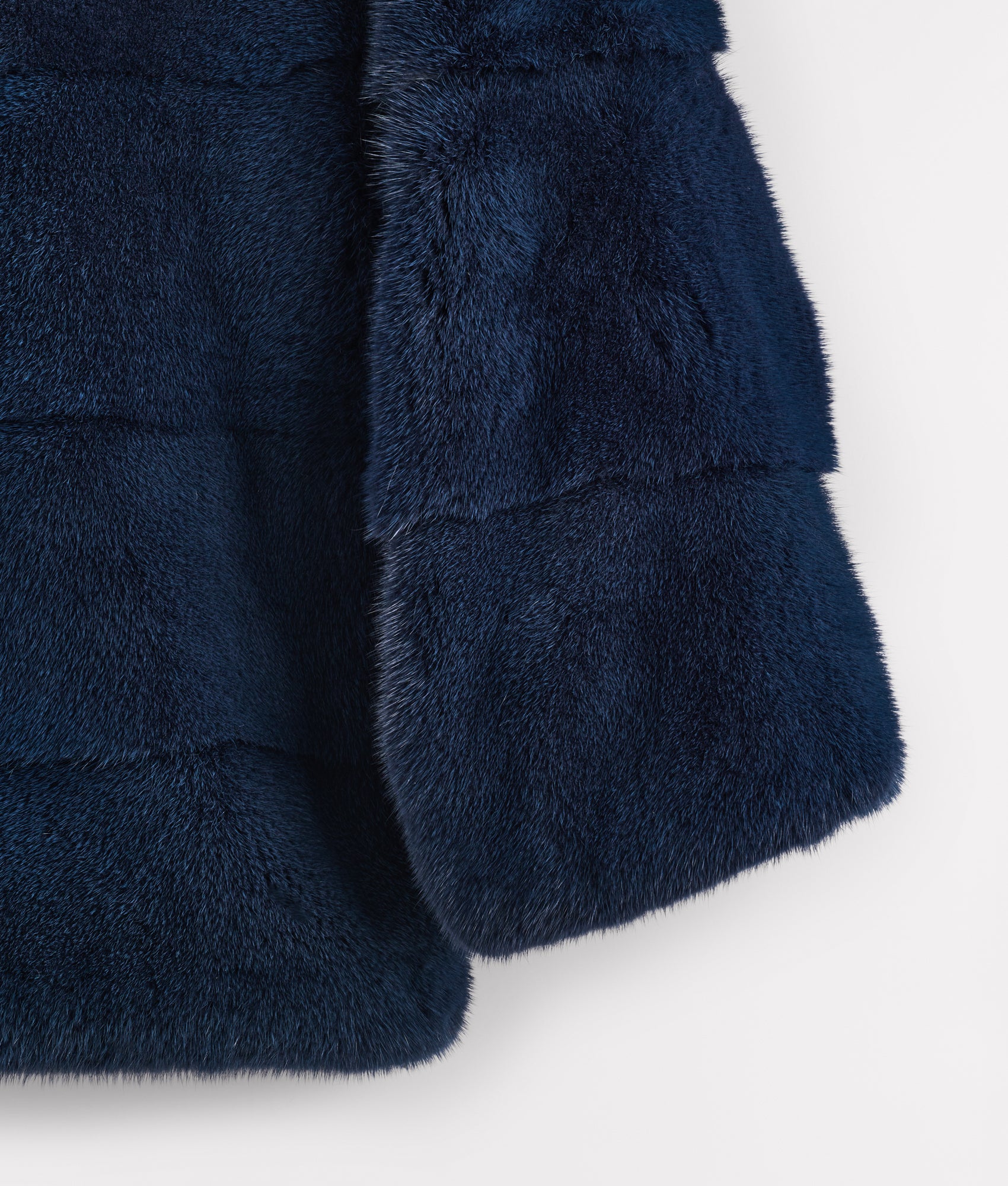 Marie Blue Mink Bolero :: Blue - Image 4