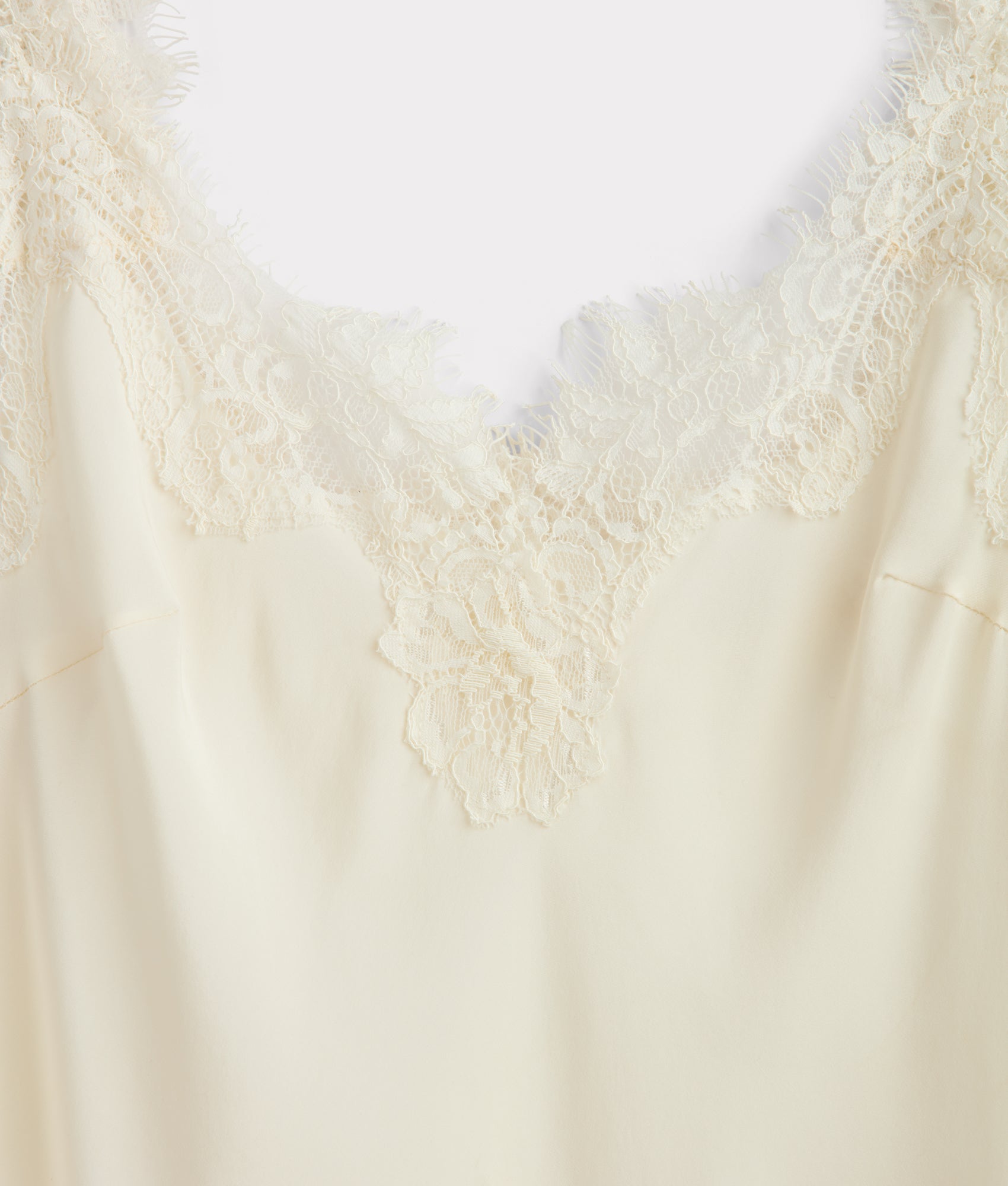 Megan Coco Bias Cami :: White - Image 2