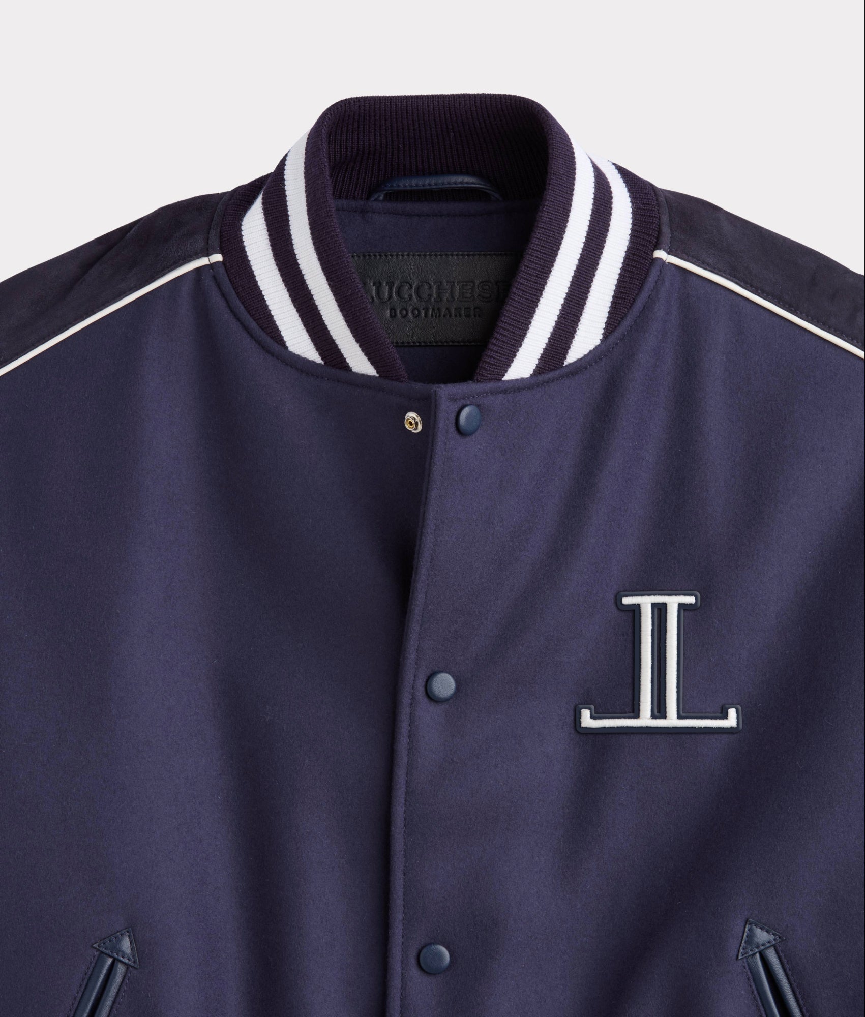 Lucchese x Dallas Cowboys Varsity Jacket :: Navy - Image 7