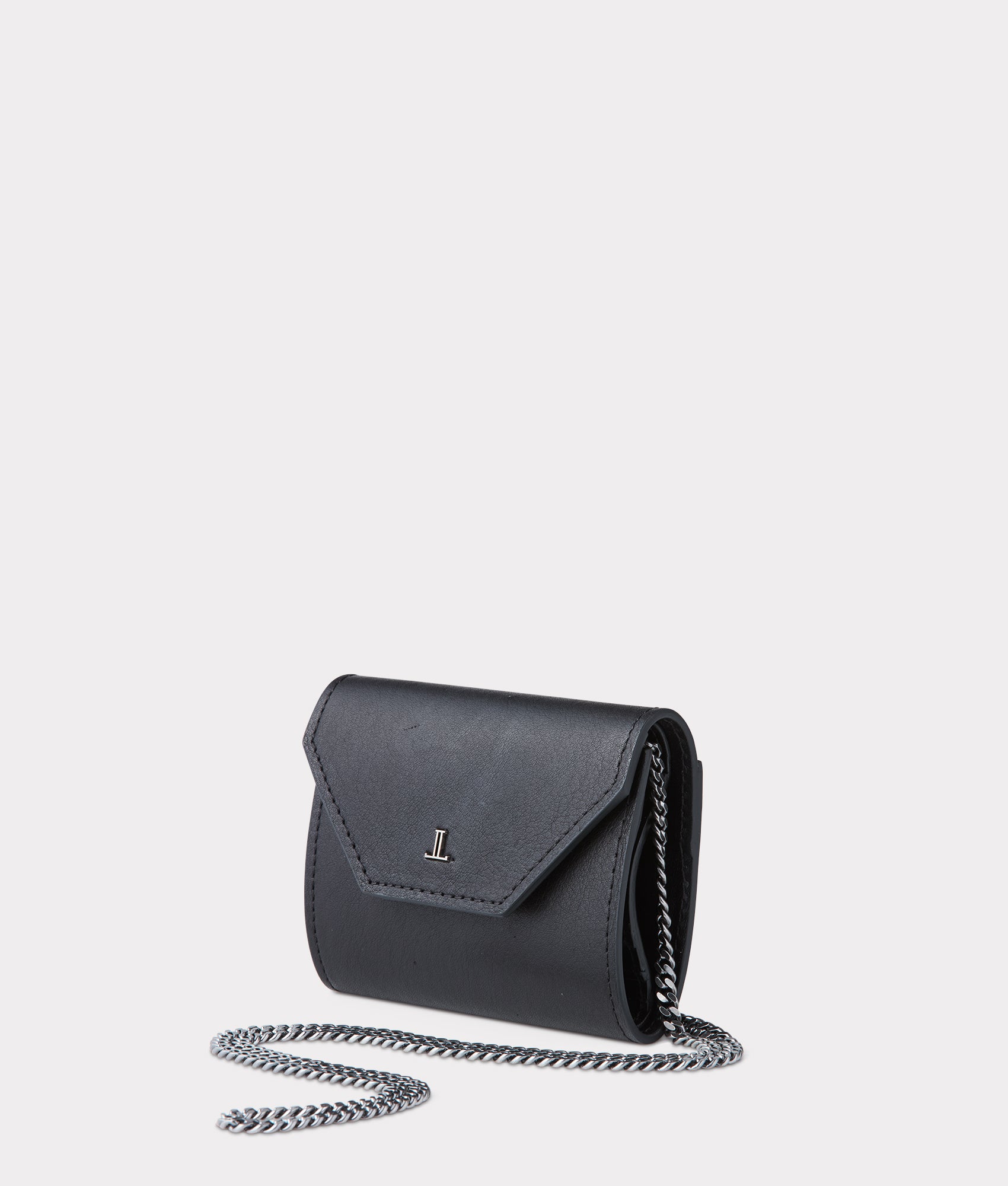 Short Wallet On A Chain :: Black - Image 5