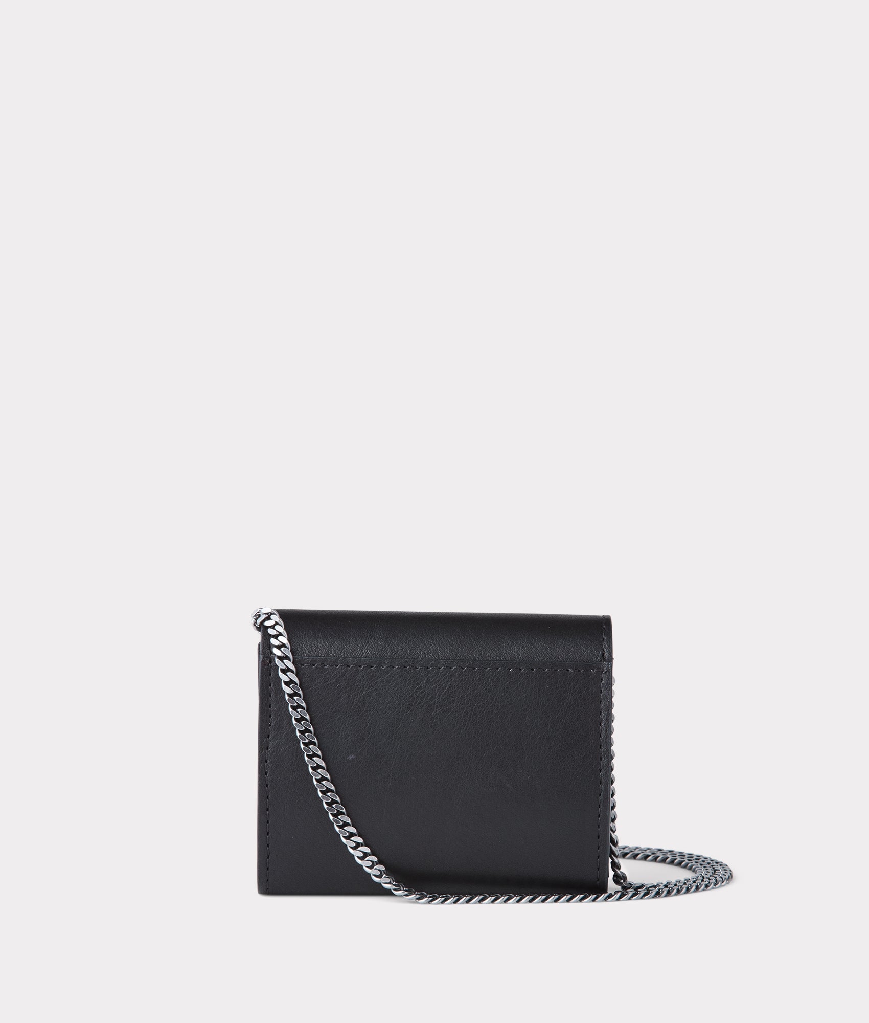 Short Wallet On A Chain :: Black - Image 2