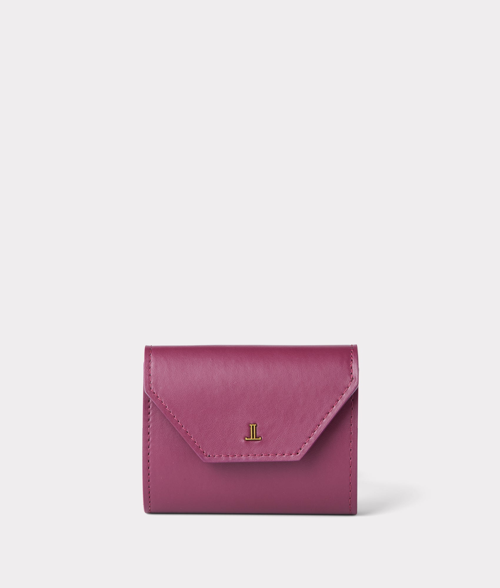 Short Wallet On A Chain :: Burgundy - Image 3