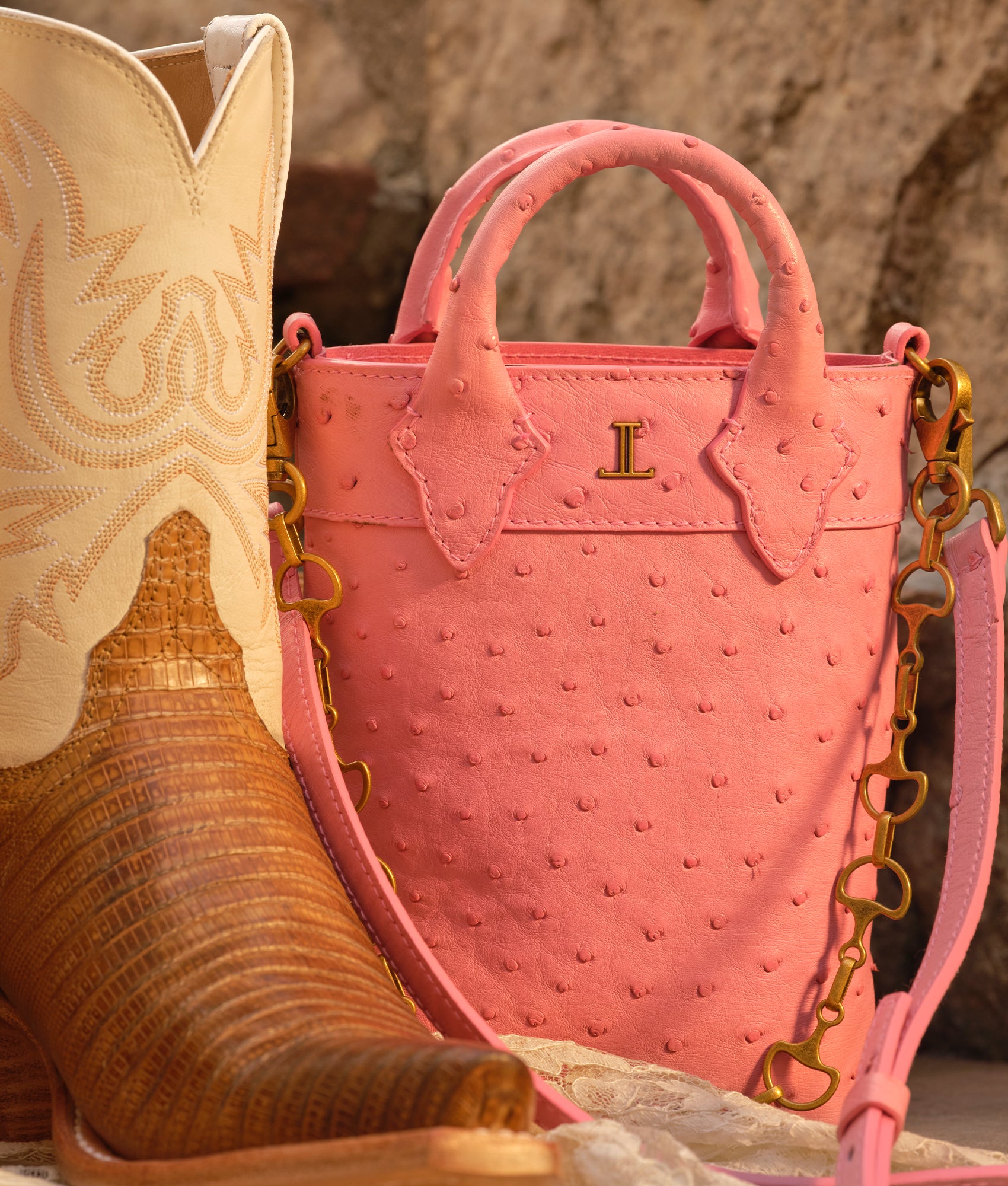 Mini Lola Exotic Shopper :: Pink - Image 2