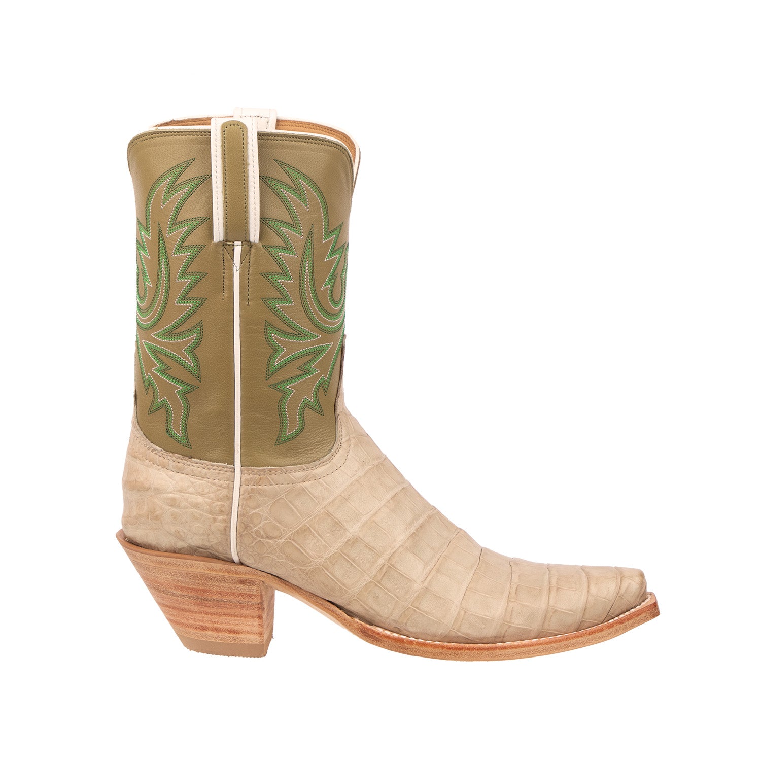 Dale Exotic :: Glitz Cream/Sage - Image 3