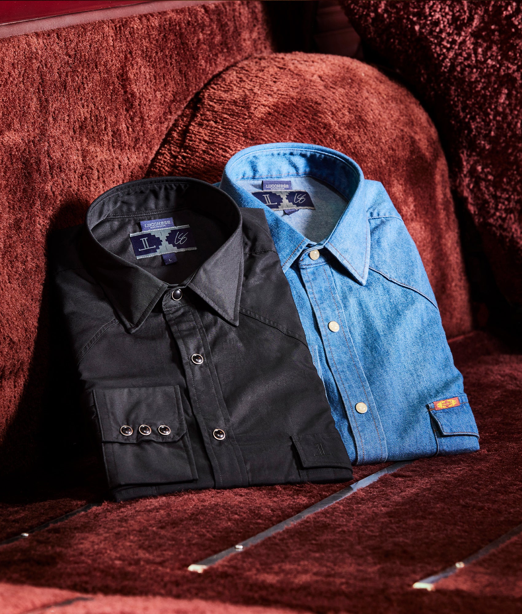 Lucchese x Chris Stapleton Classic Fit :: Medium Wash - Image 3