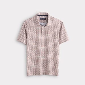 Lucchese Golf Polo :: Barnwood