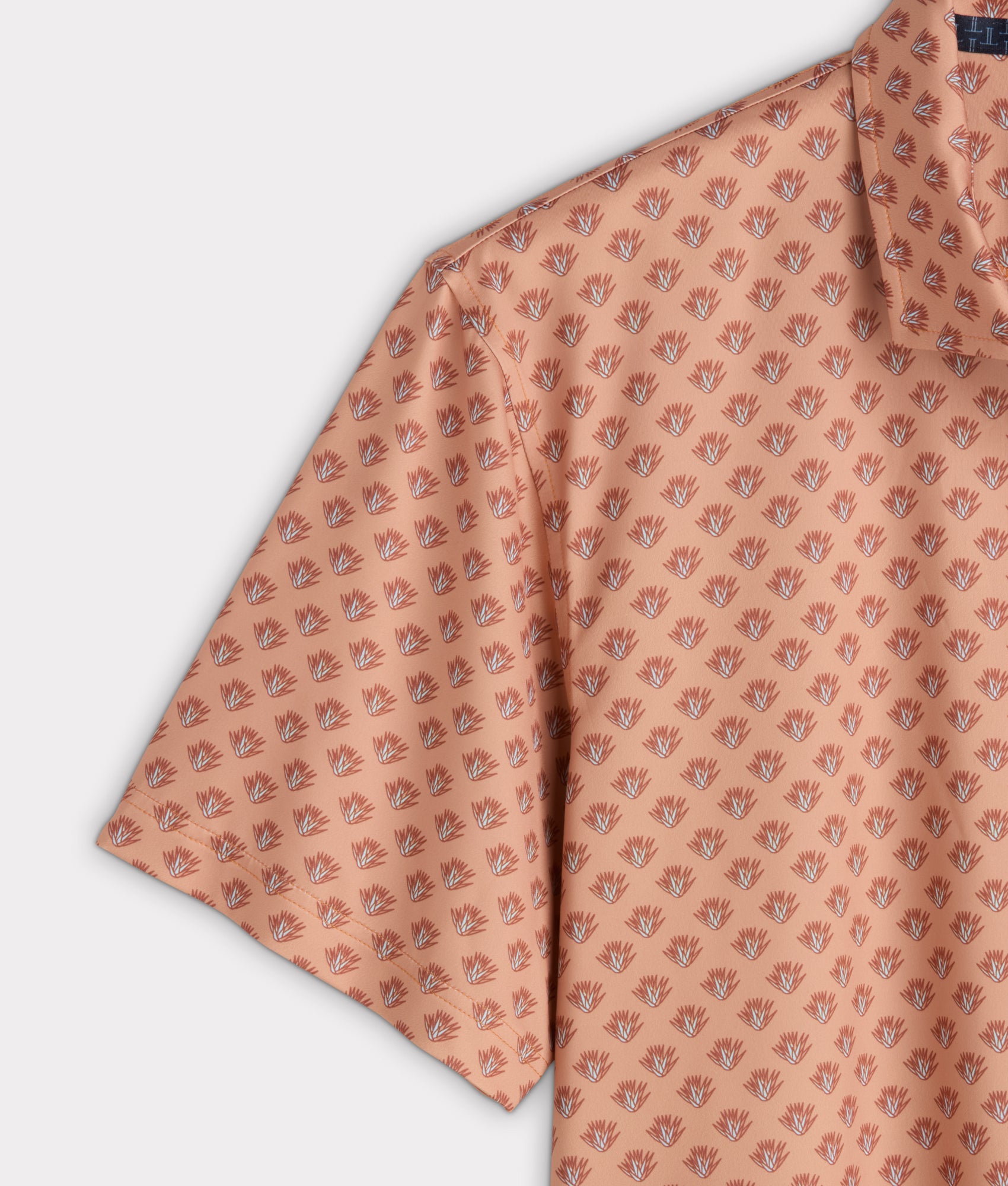 Lucchese Golf Polo :: Rust - Image 6