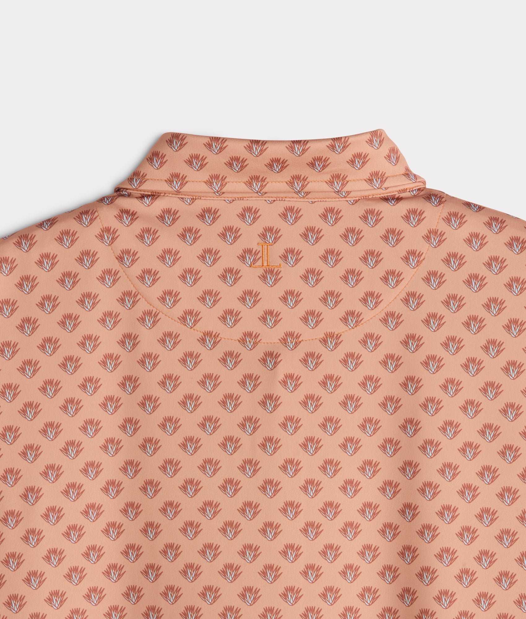 Lucchese Golf Polo :: Rust - Image 5