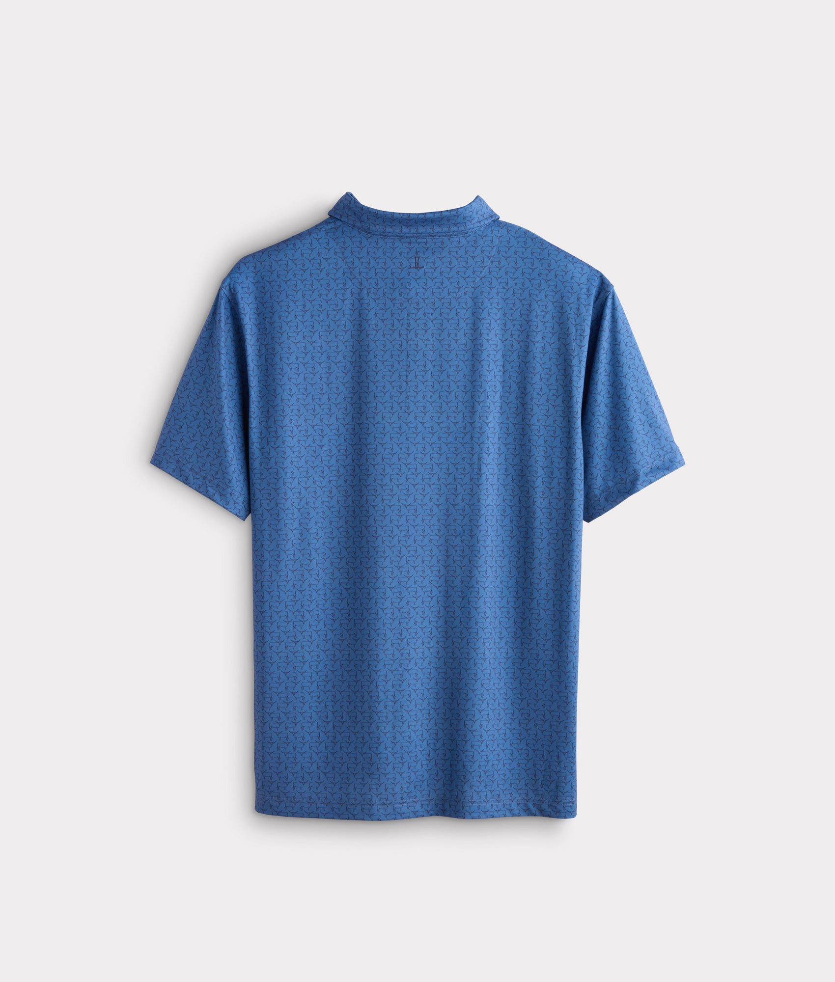 Lucchese Golf Polo :: Navy - Image 2