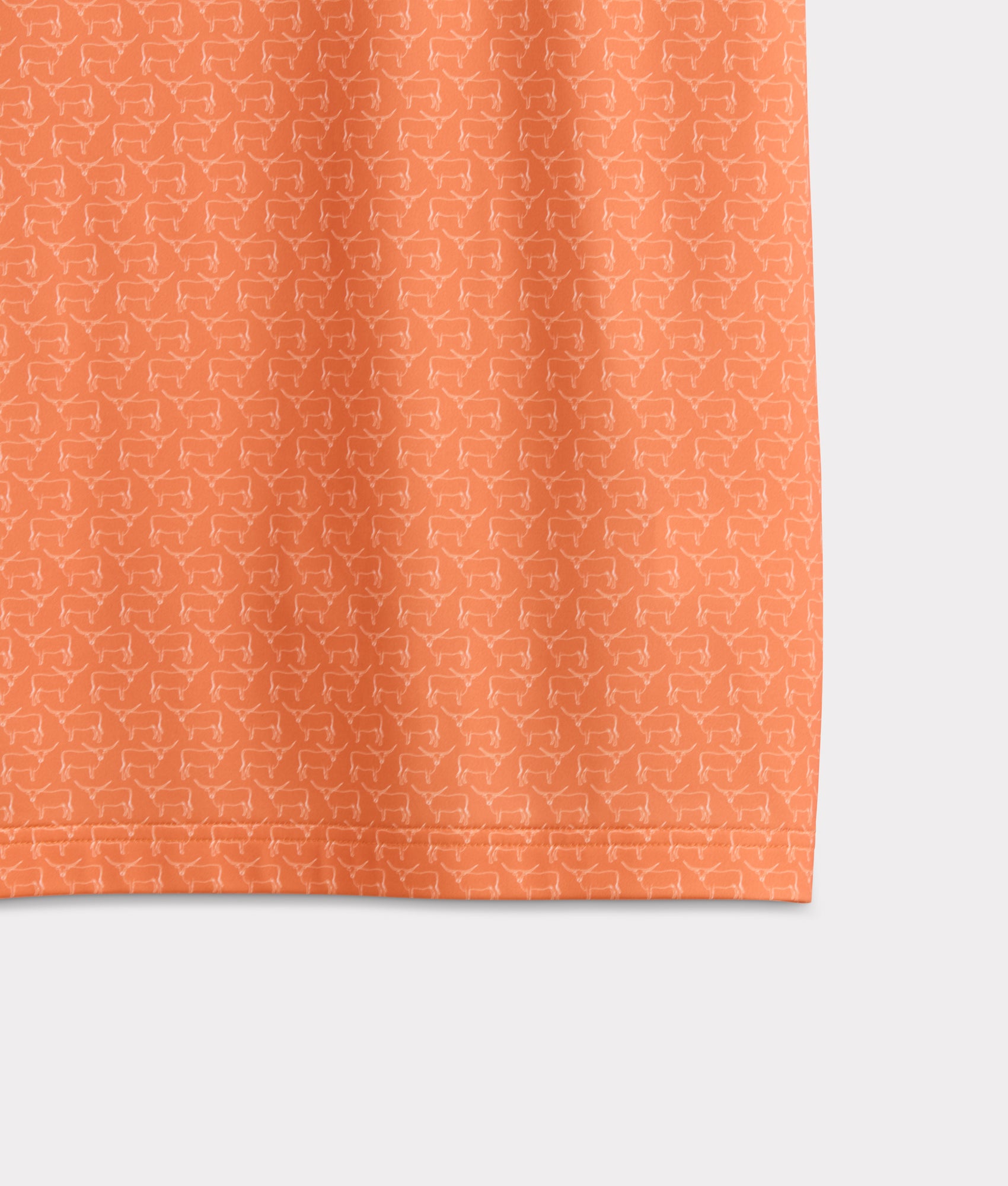 Lucchese Golf Polo :: Burnt Orange - Image 7