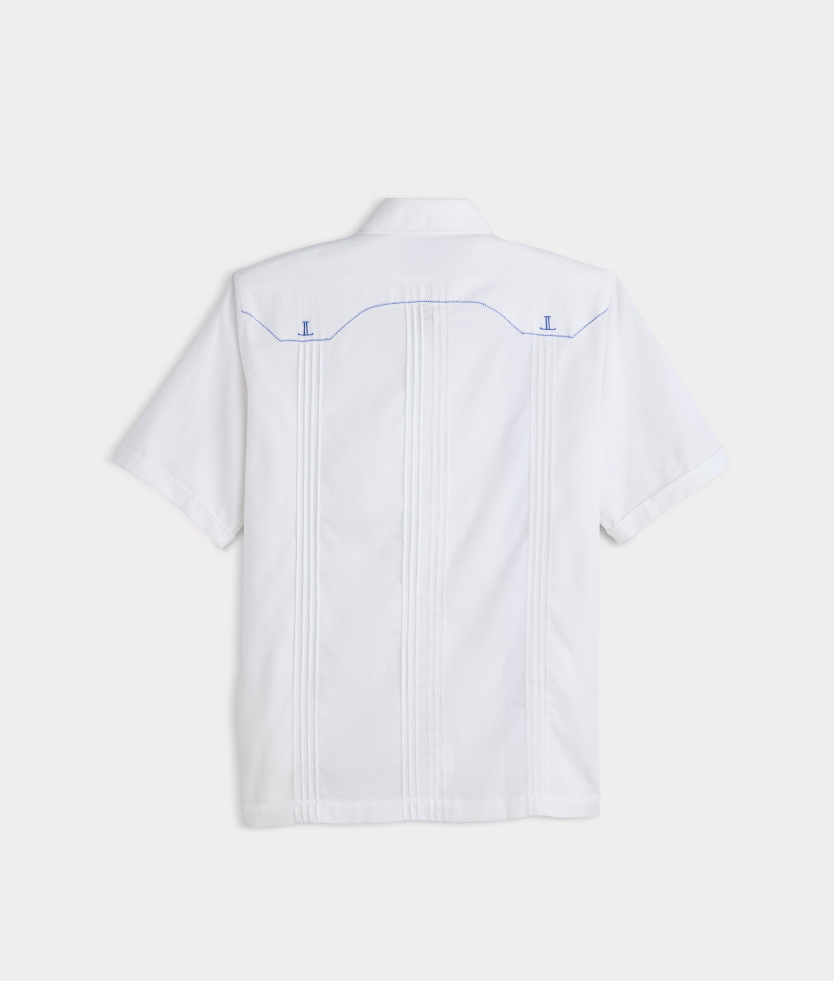 Guayabera Shirt :: White - Image 3