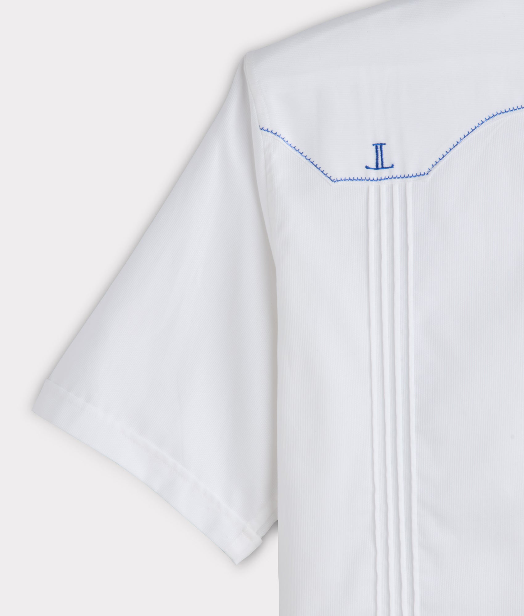 Guayabera Shirt :: White - Image 8