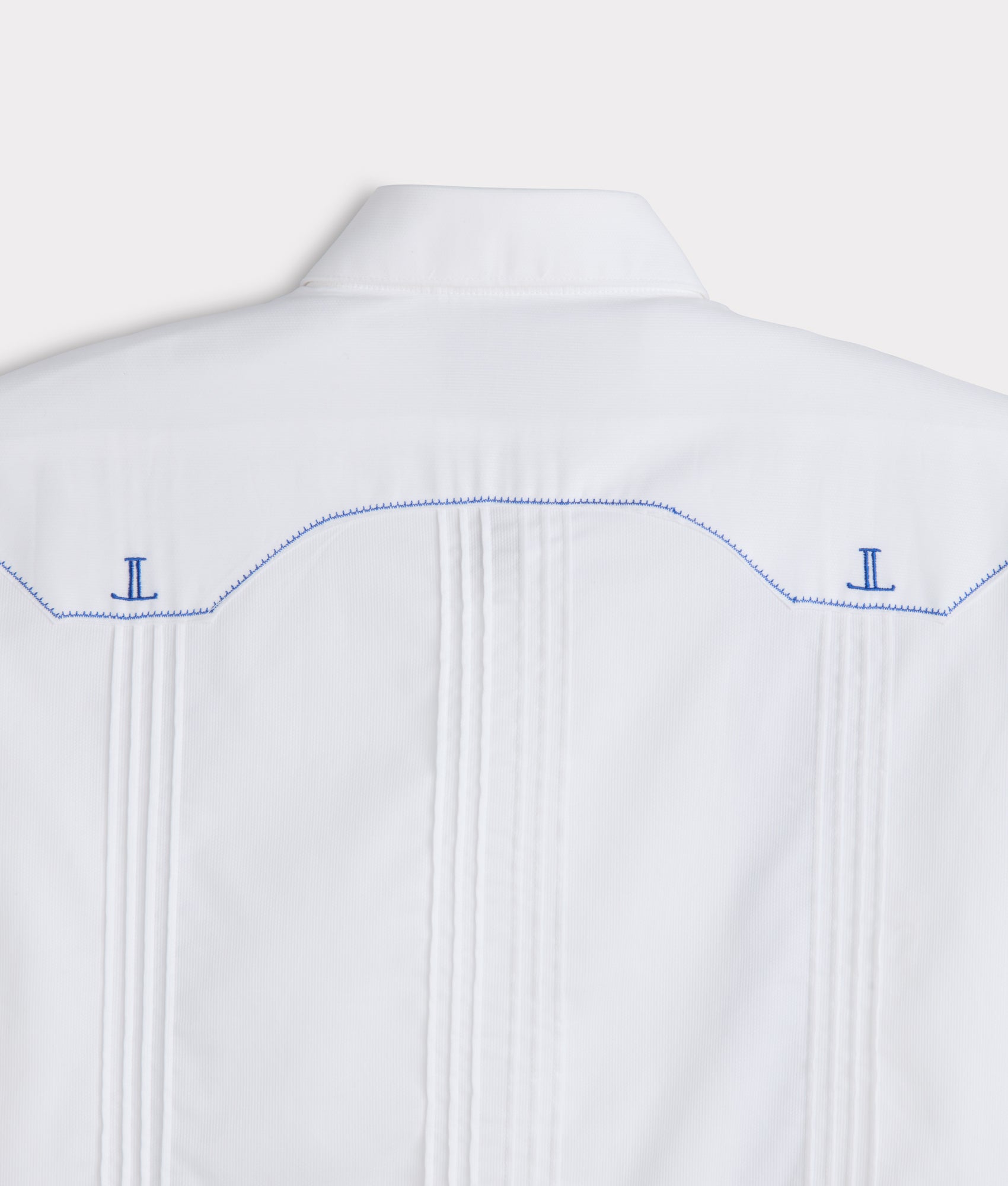 Guayabera Shirt :: White - Image 5