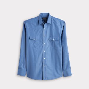 El Paso Square Dobby :: Slate Blue