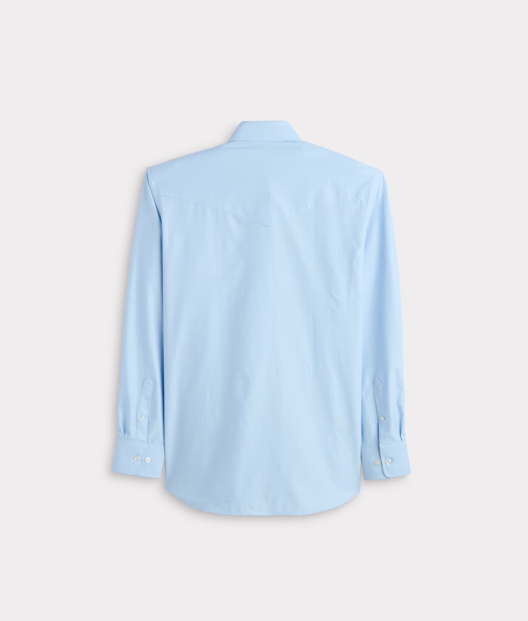 San Antonio Cowboy Fit :: Sky Blue Square Dobby - Image 2