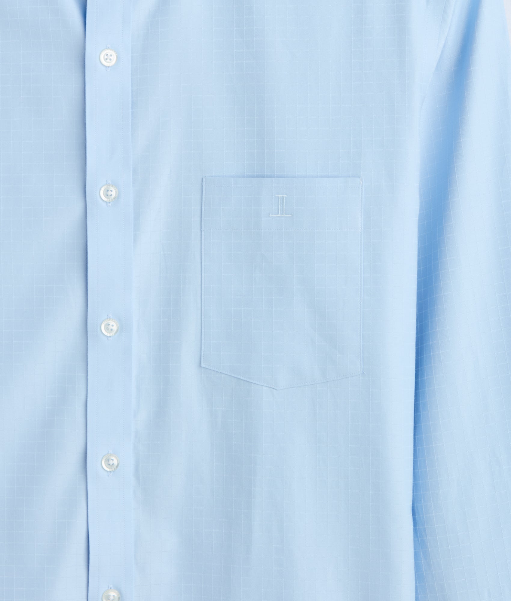 San Antonio Cowboy Fit :: Sky Blue Square Dobby - Image 5
