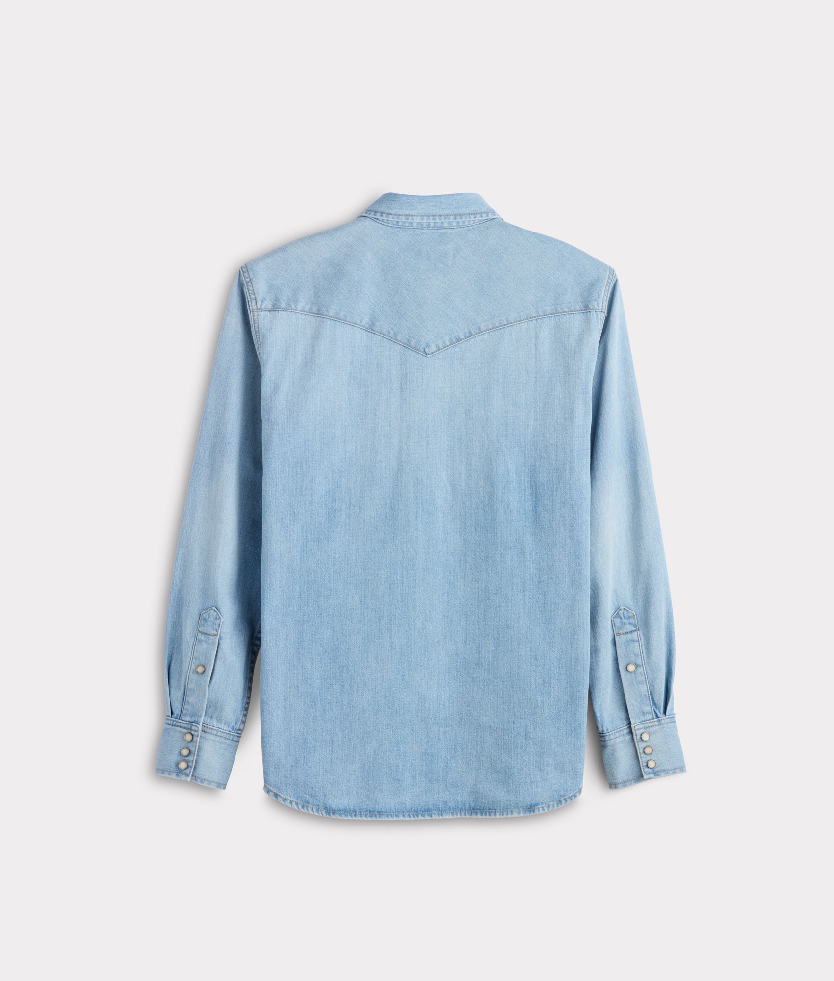 Jacob Men's Shirt :: Chambray Blue - Image 5