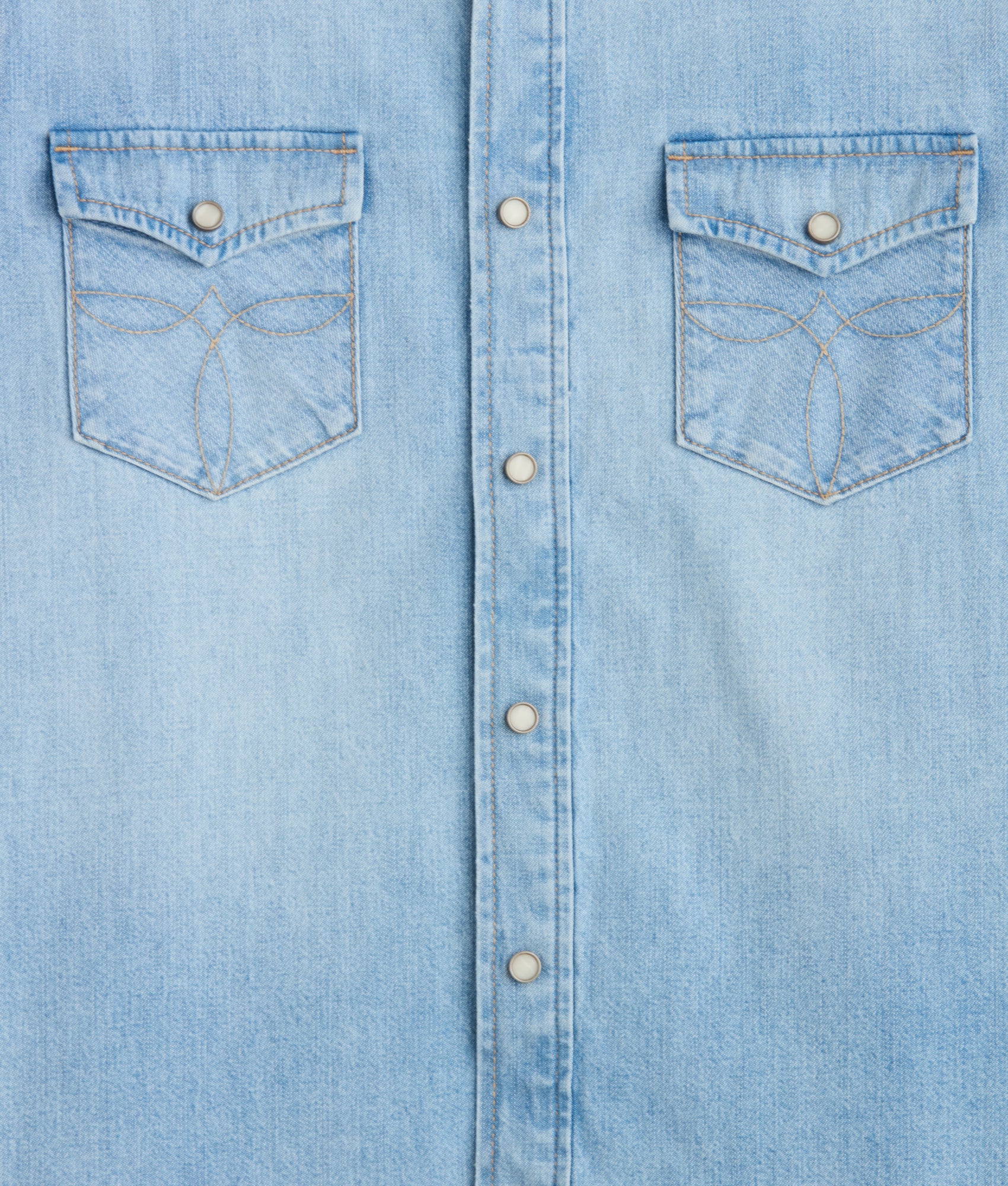 Jacob Men's Shirt :: Chambray Blue - Image 8
