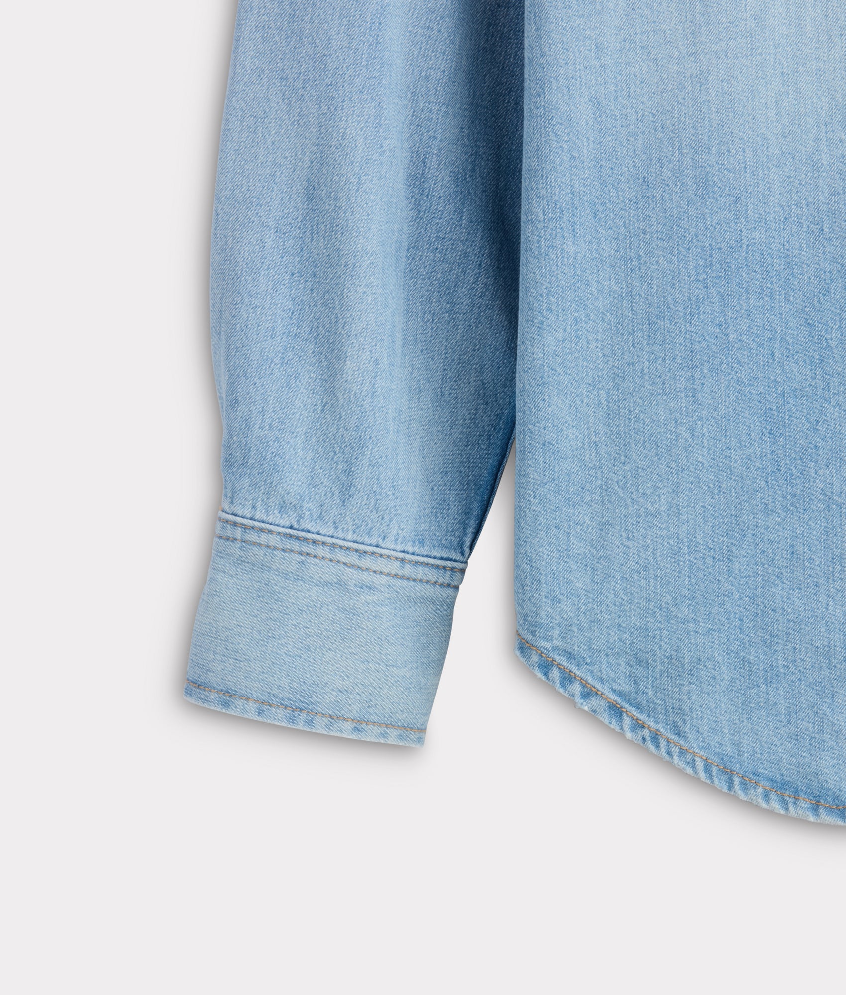 Jacob Men's Shirt :: Chambray Blue - Image 10