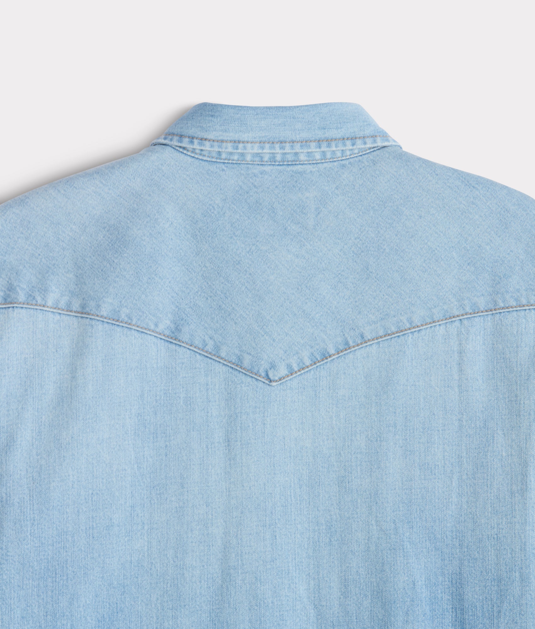 Jacob Men's Shirt :: Chambray Blue - Image 9