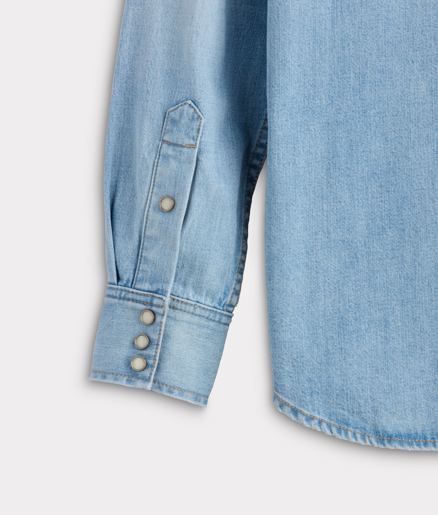 Jacob Men's Shirt :: Chambray Blue - Image 11