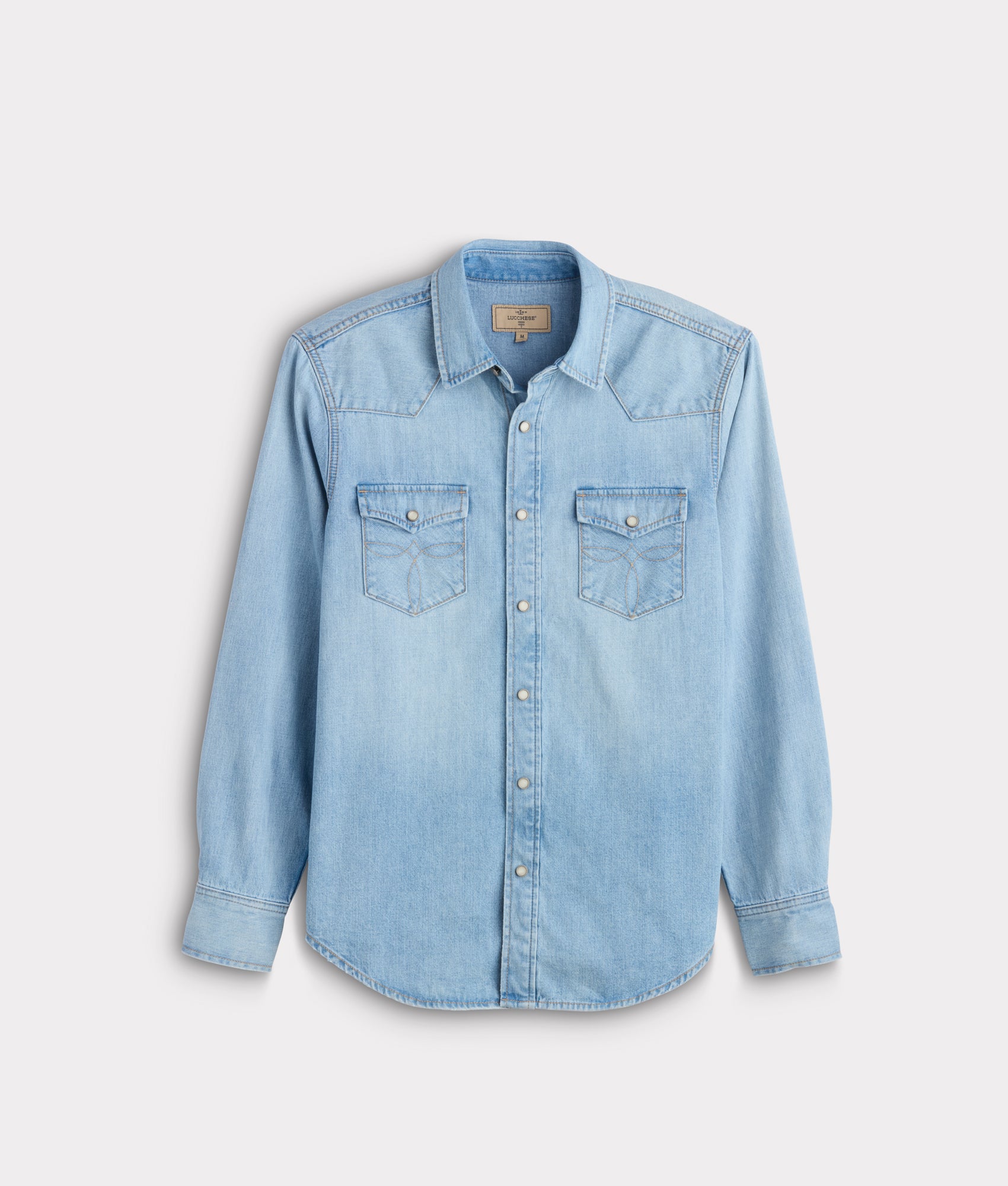 Jacob Men's Shirt :: Chambray Blue