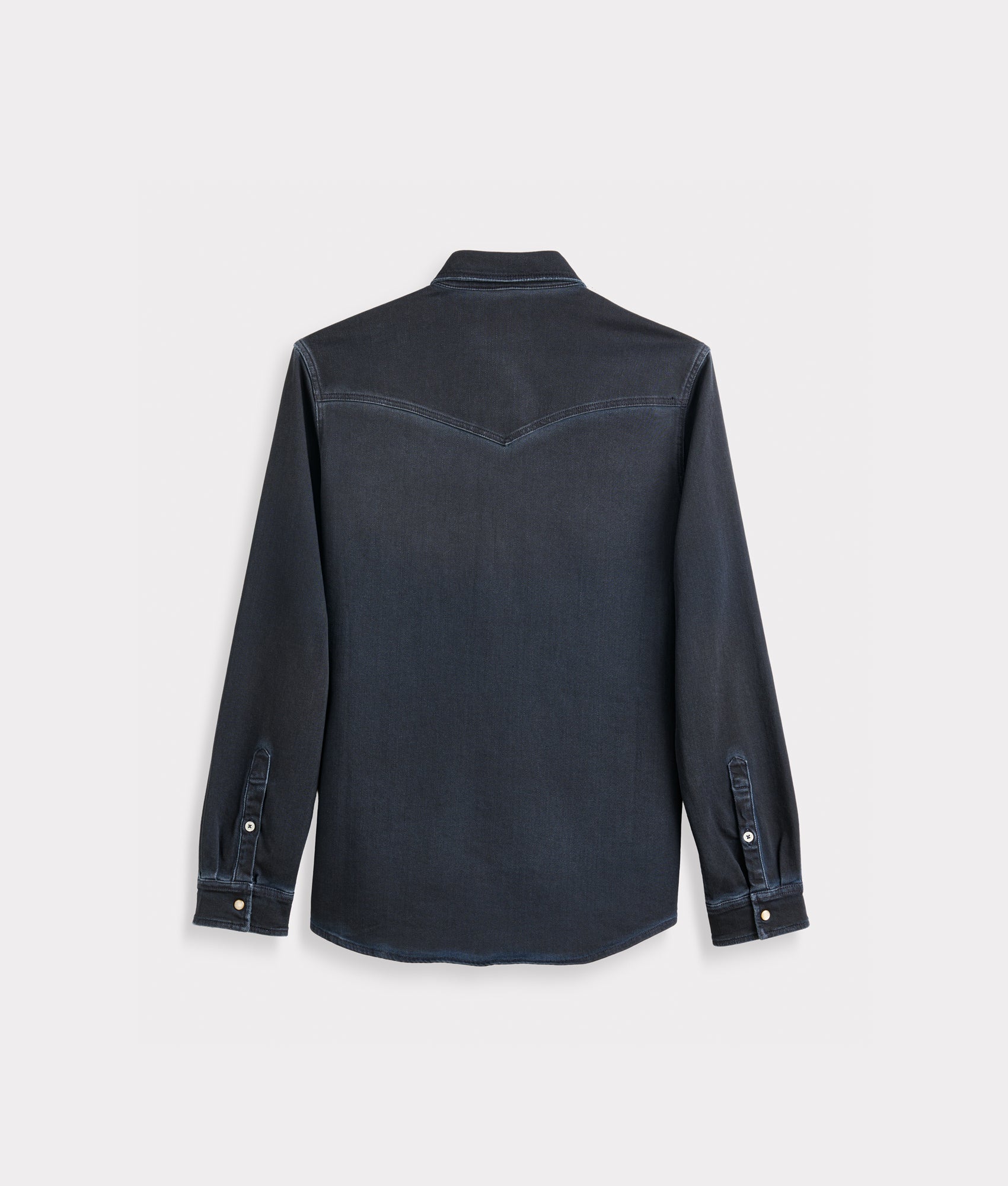 Roper Denim Shirt :: Black Denim - Image 2