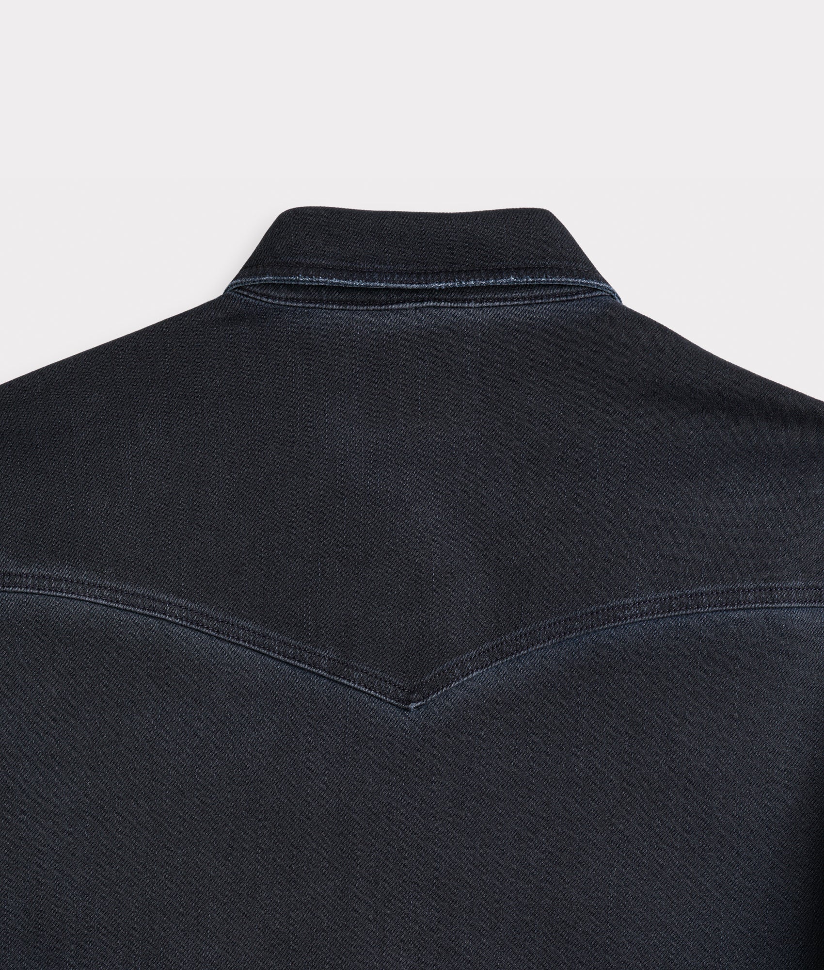 Roper Denim Shirt :: Black Denim - Image 7