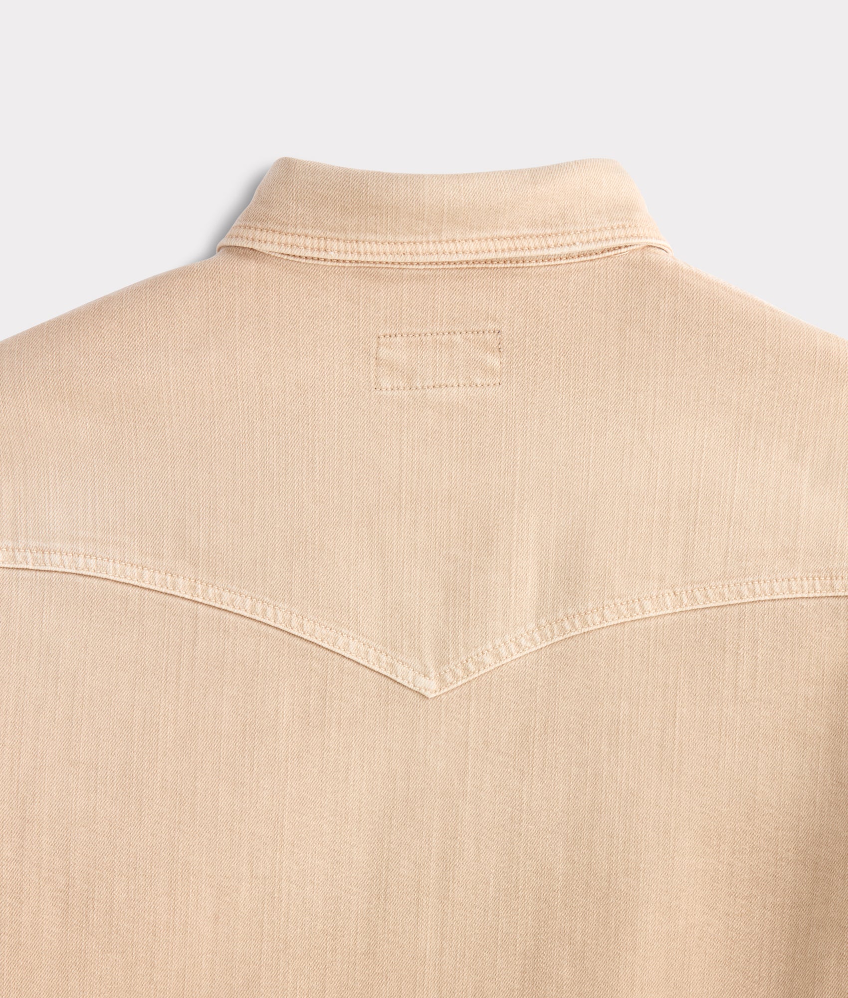 Roper Denim Shirt :: Beige - Image 8