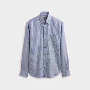 San Antonio Modern Fit :: Navy/White Plaid