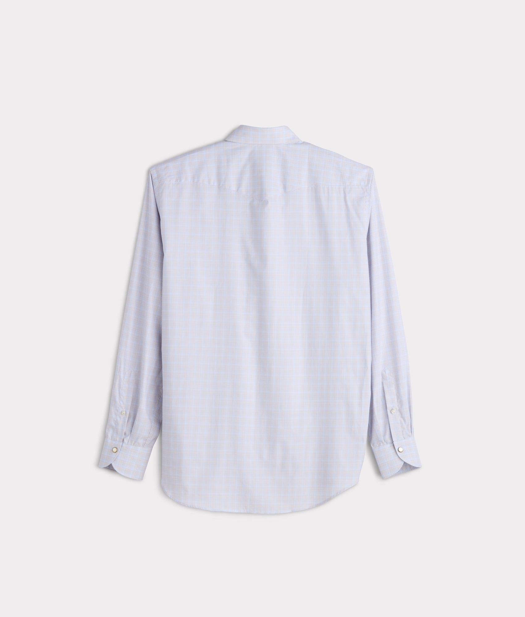 El Paso Classic Fit :: Sky Blue Plaid - Image 3