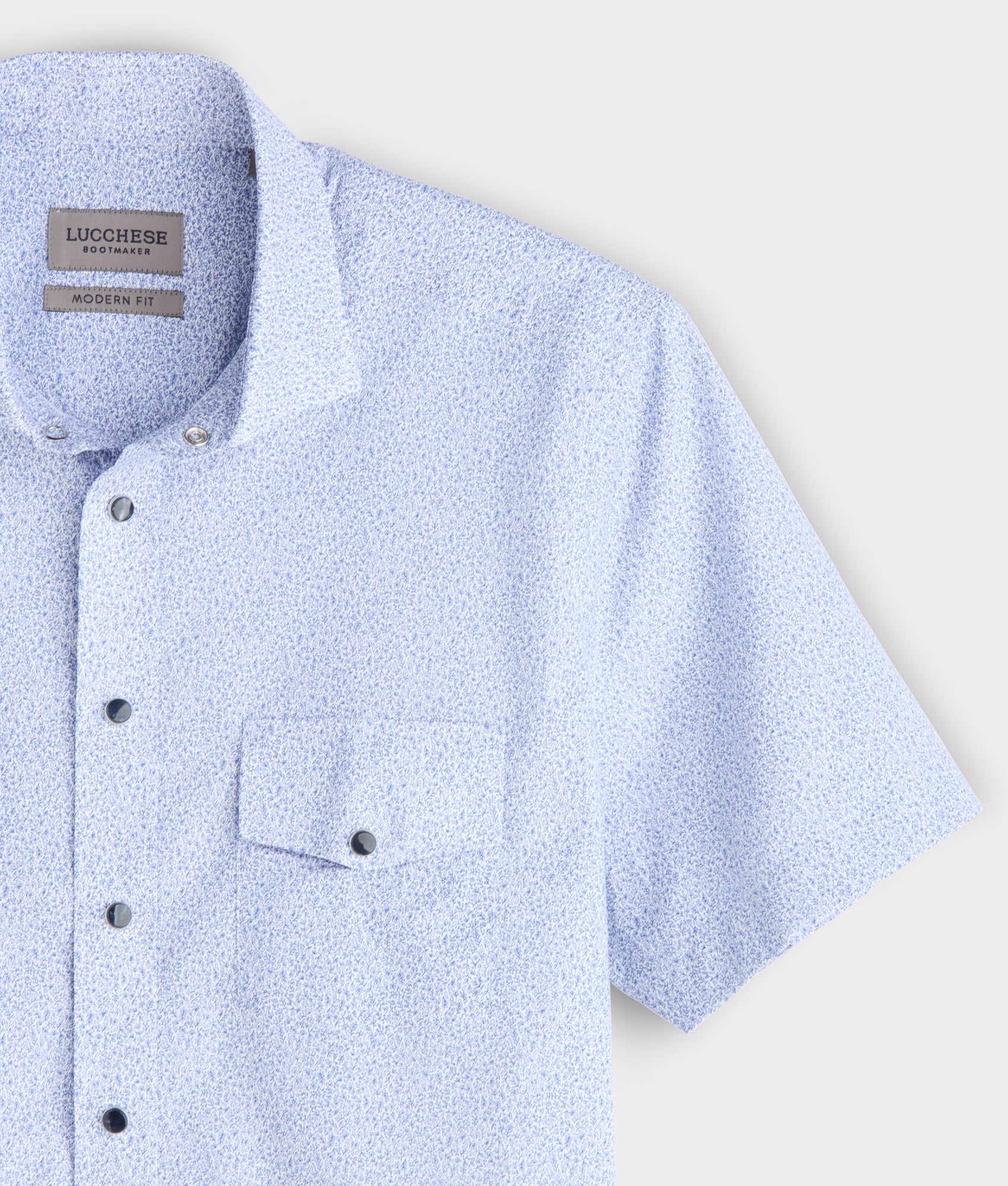 Austin Modern Fit :: Blue Floral - Image 4