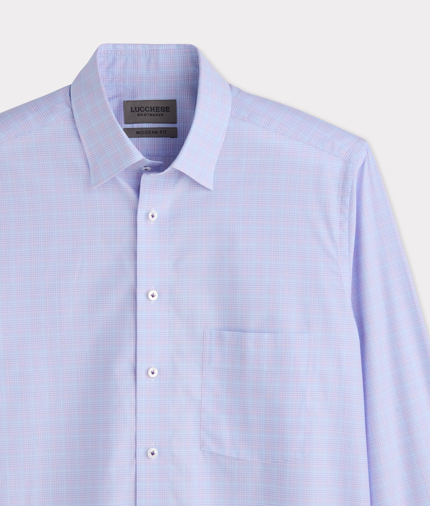 San Antonio Modern Fit :: Lavender Plaid - Image 6