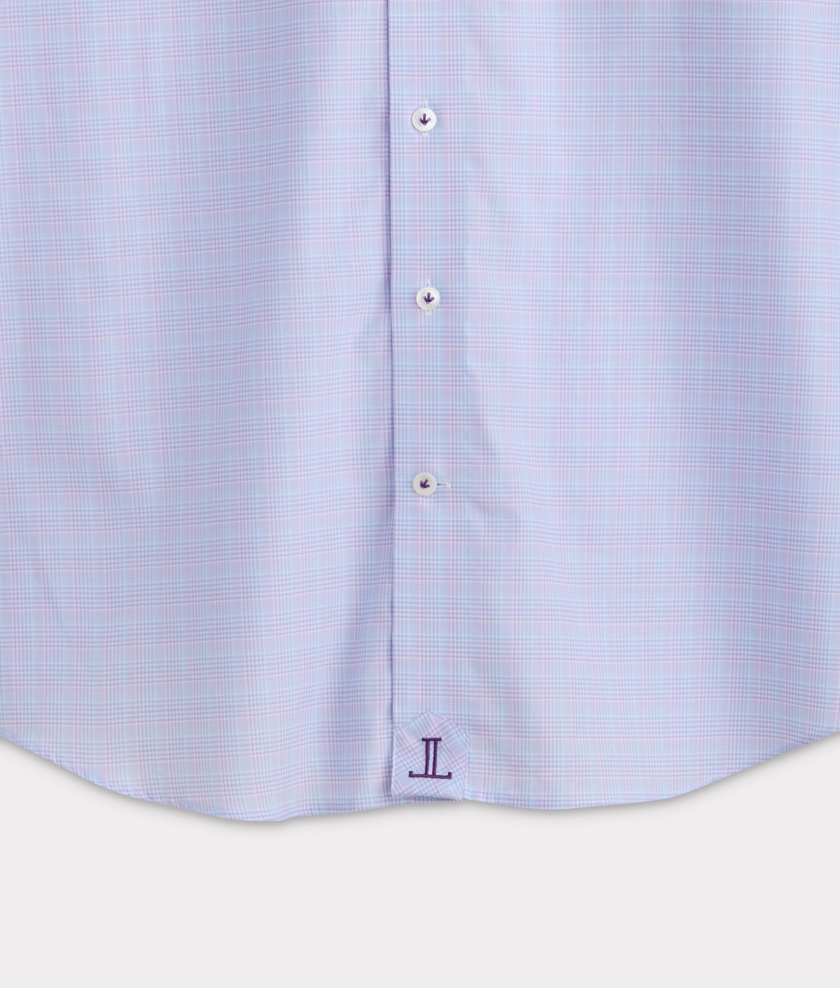 San Antonio Modern Fit :: Lavender Plaid - Image 10