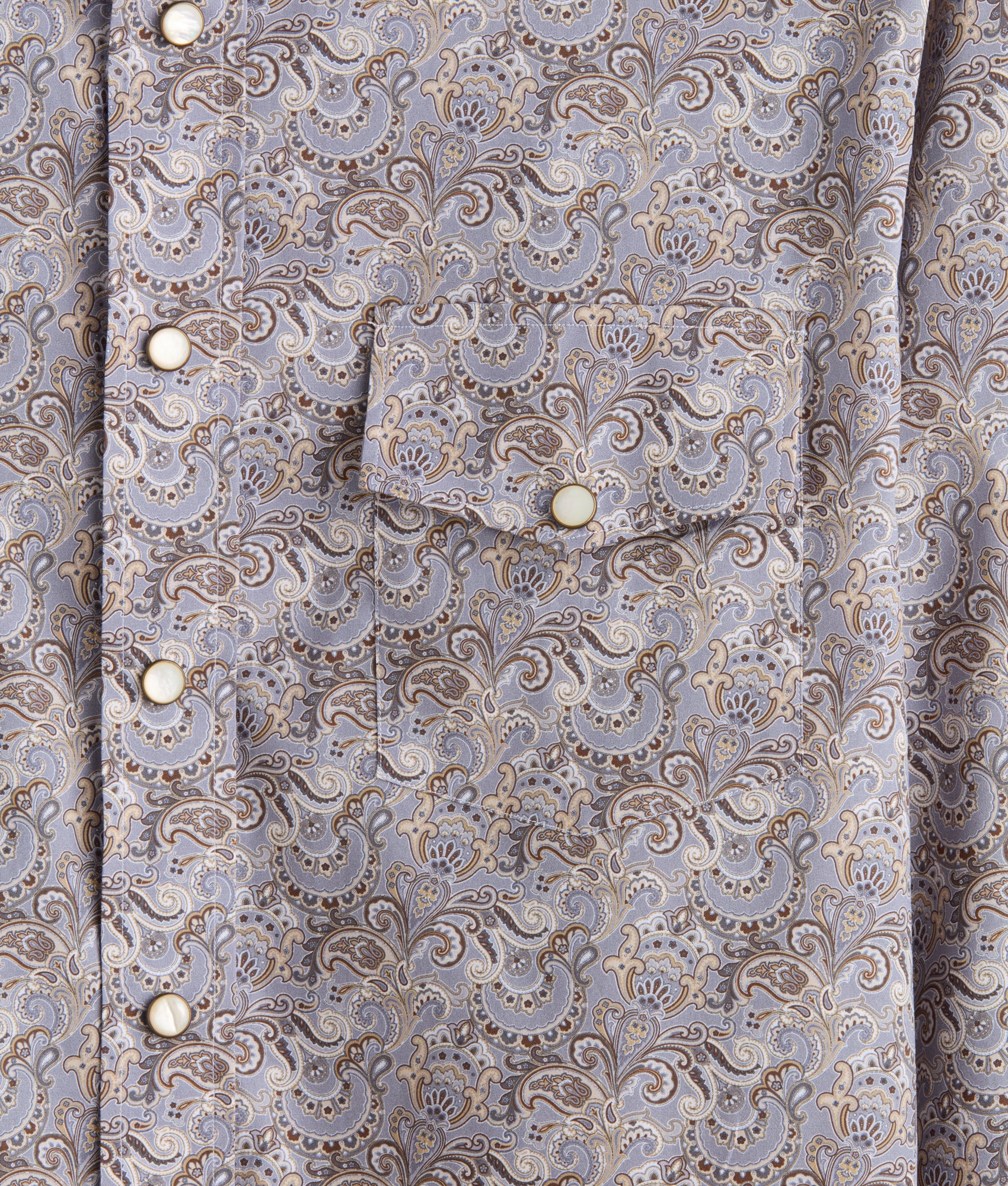El Paso Modern Fit :: Blue Paisley - Image 7
