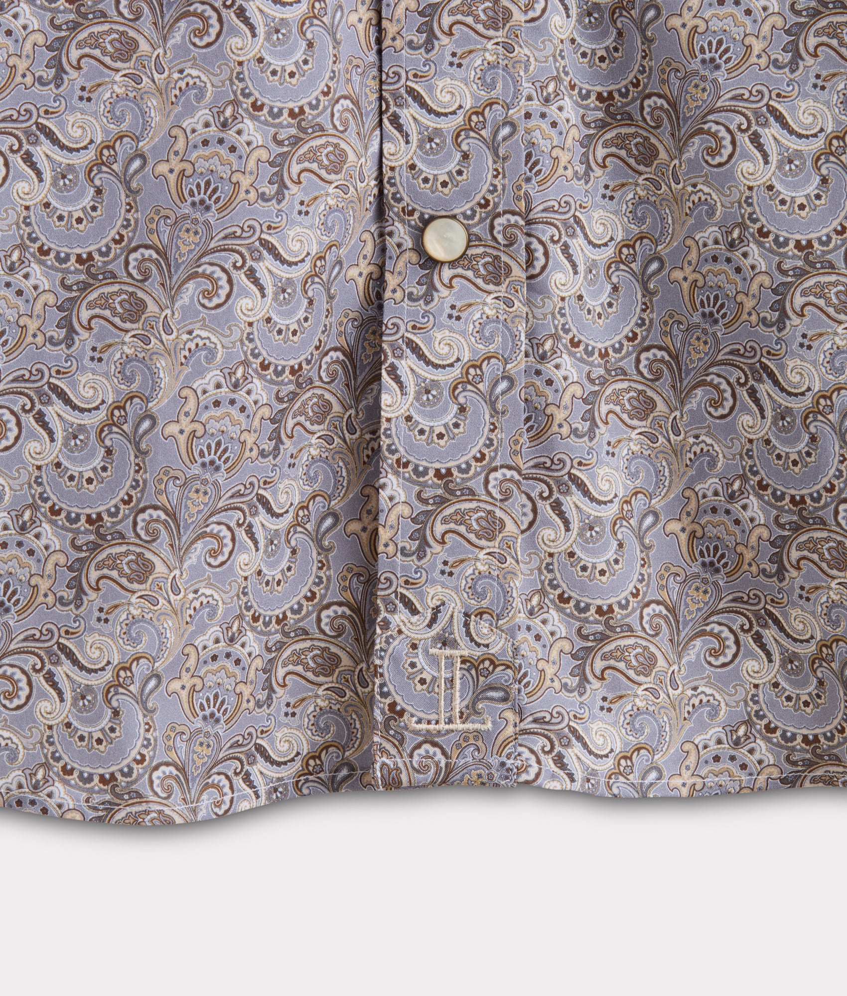 El Paso Modern Fit :: Blue Paisley - Image 10