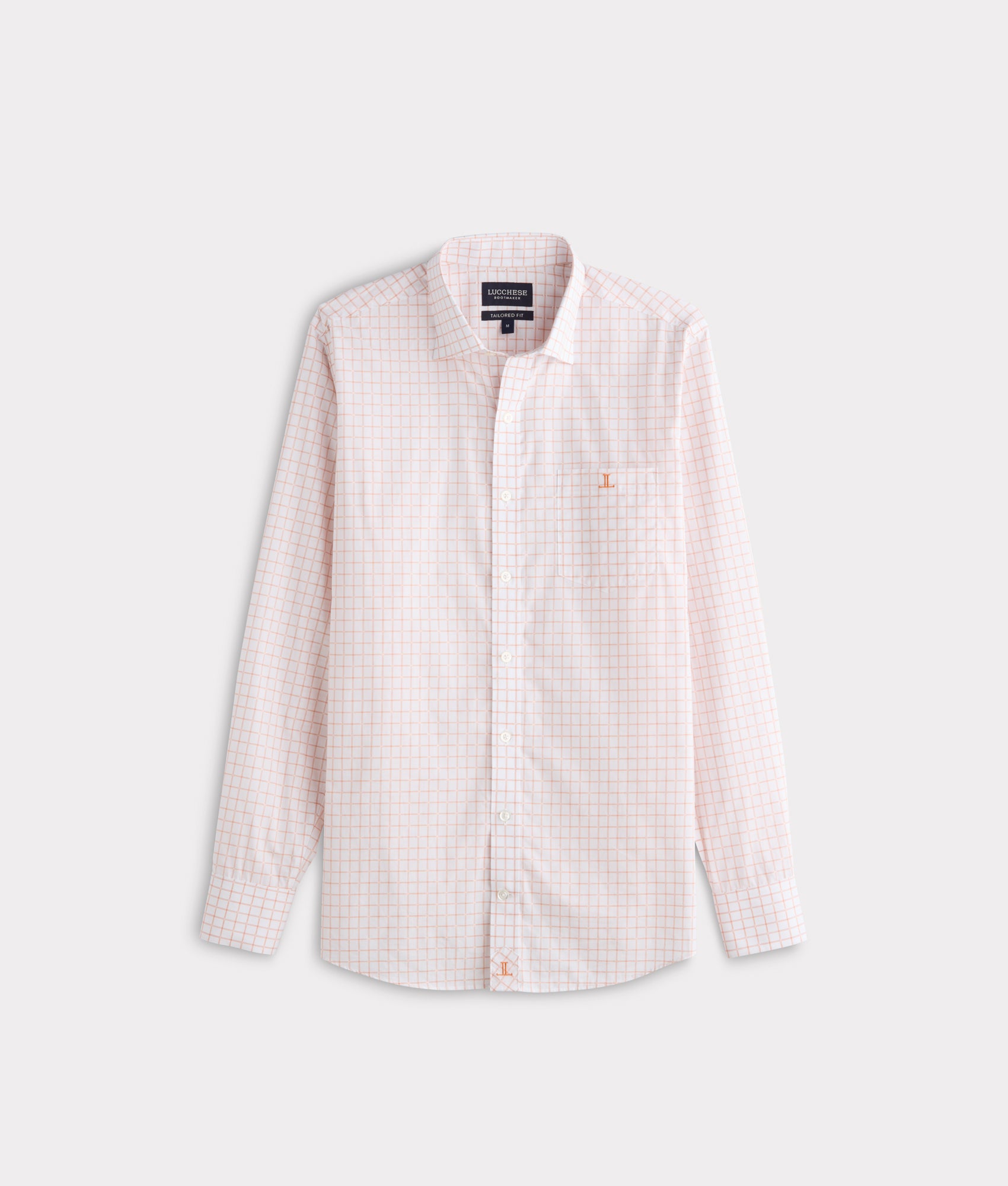 San Antonio Tailored Fit :: Burnt Orange/White